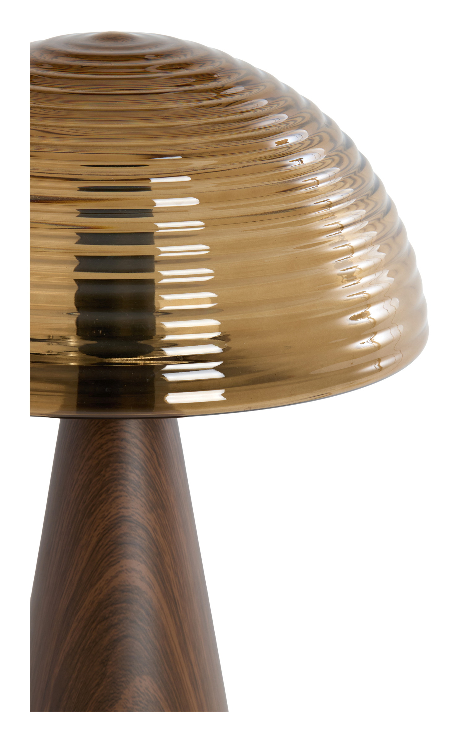 Light & Living Tafellamp 'Mueda' 43cm, kleur Bruin