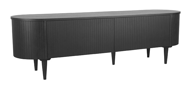 LABEL51 TV-meubel Oliva Zwart Eiken, 180cm