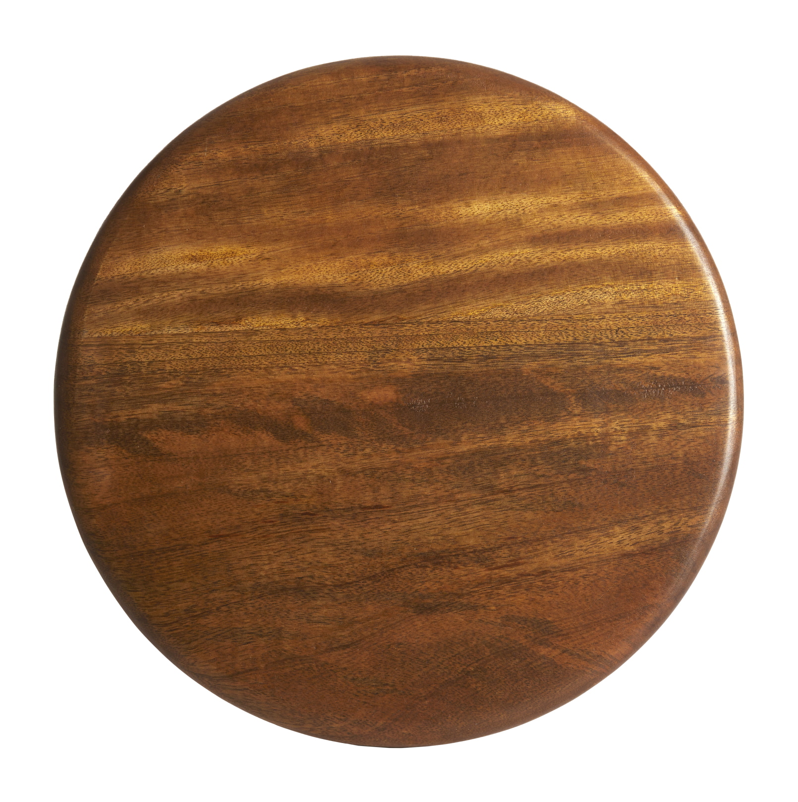 Light & Living Ronde Bijzettafel 'Veglio' Mangohout, kleur Bruin