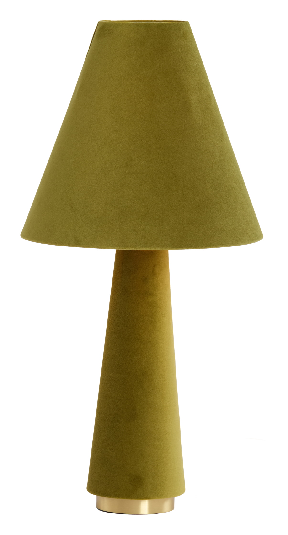 Light & Living Tafellamp 'Devia' Velvet, kleur Groen