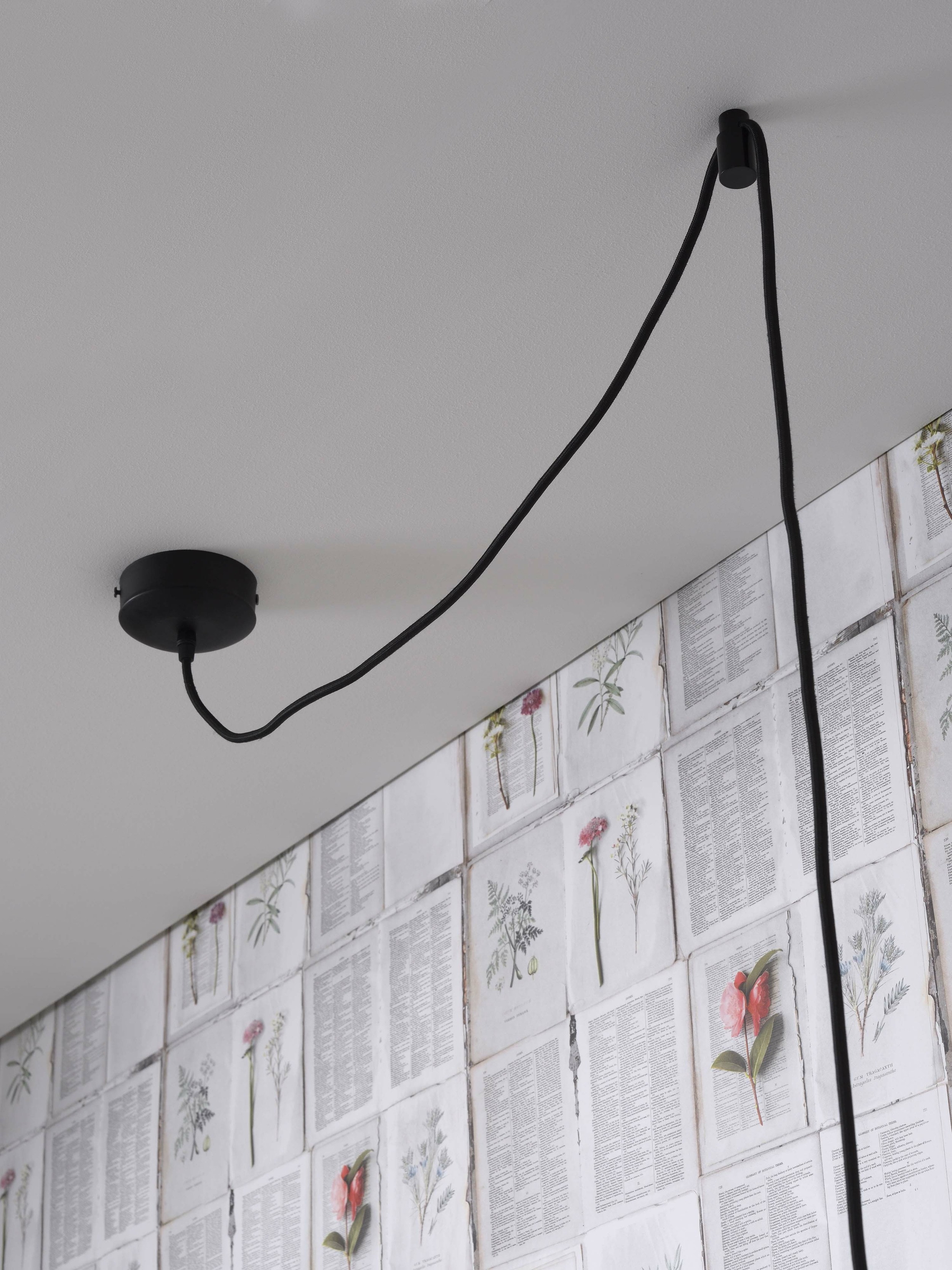 GOOD&MOJO Hanglamp 'Ubud' 2-lamps, Bamboe, kleur Zwart/Naturel