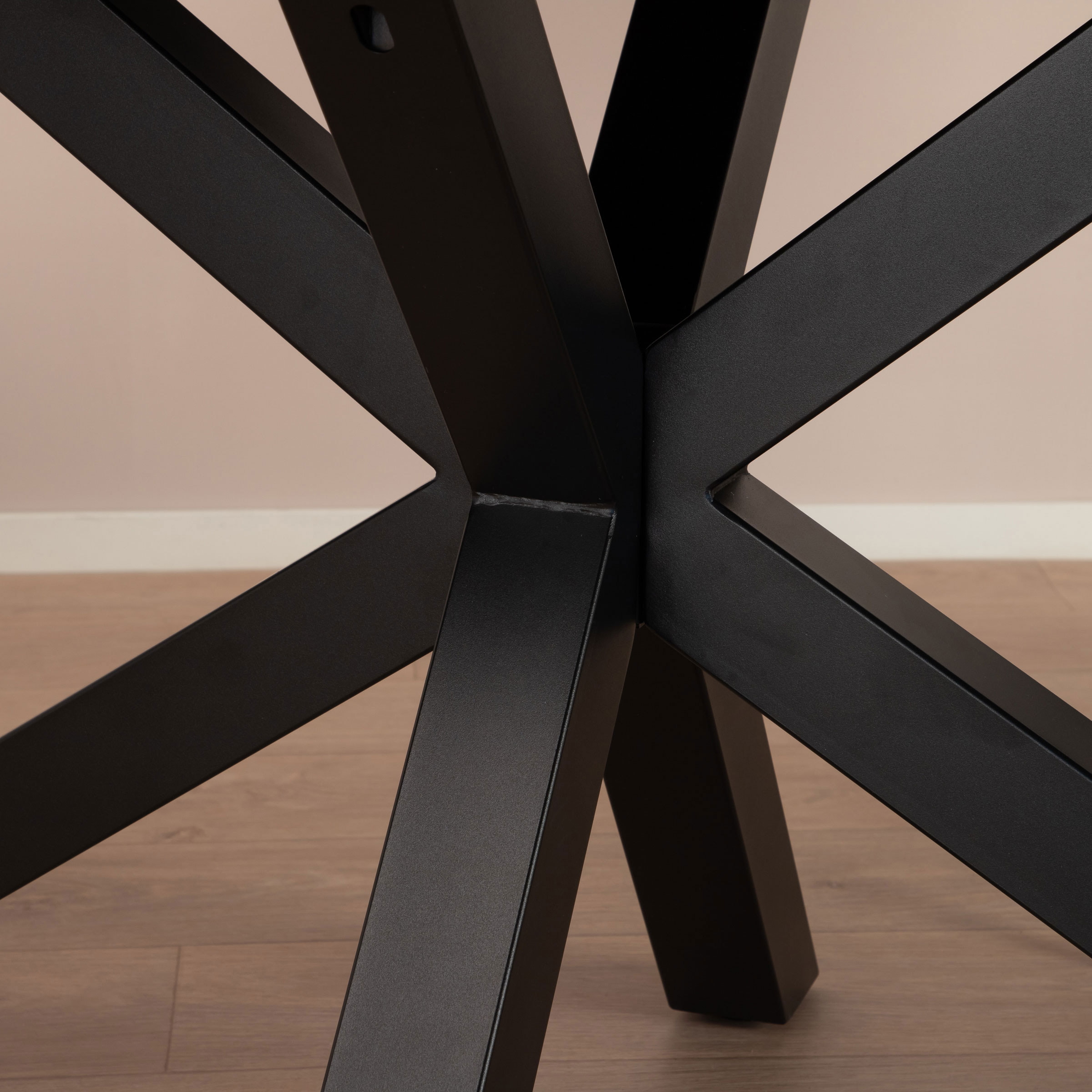 Sohome Uitschuifbare Eettafel 'Parker' Keramiek, 200-240 x 100cm, kleur zwart