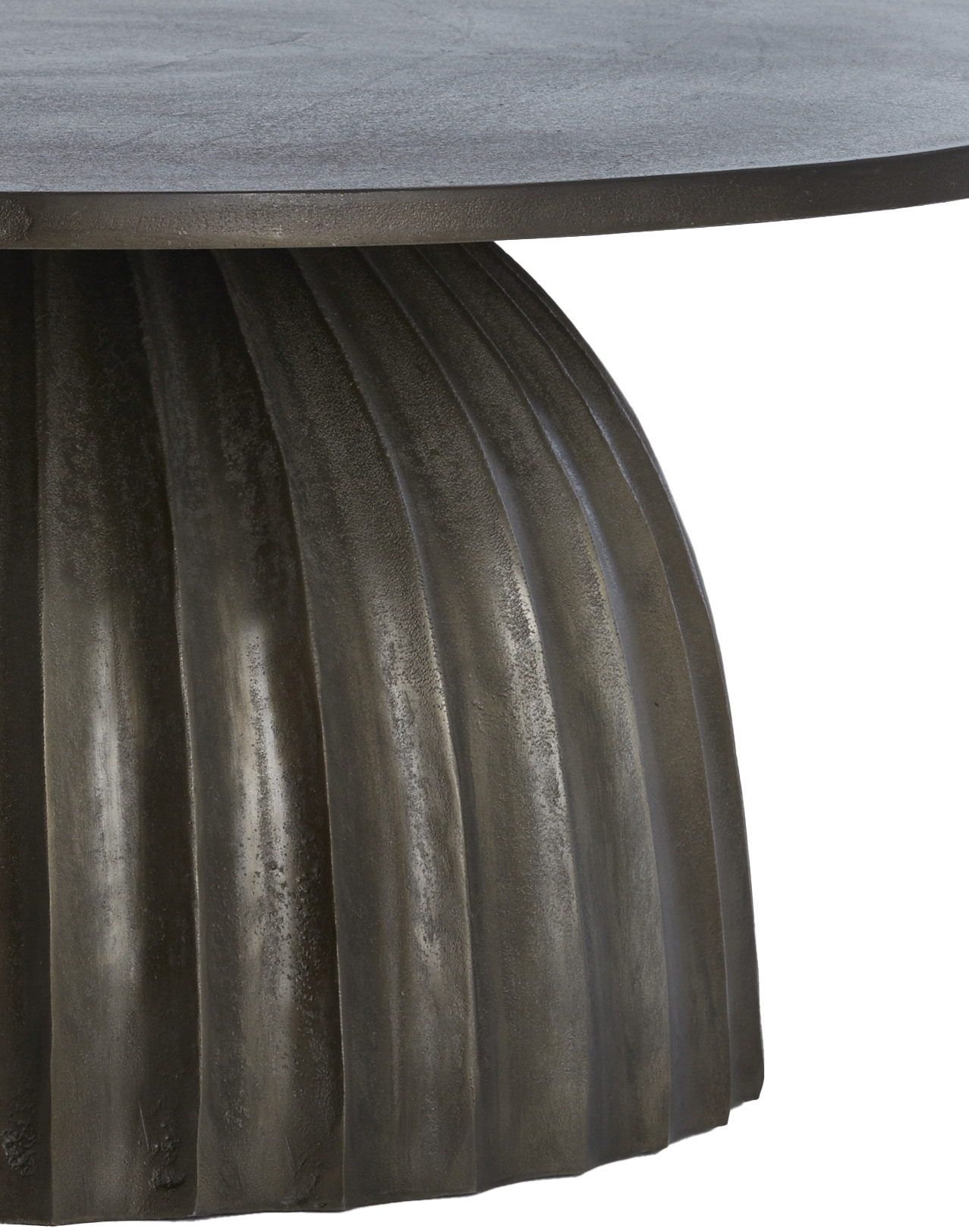 Light & Living Ronde Salontafel 'Veglia' 70cm, kleur Donkerbruin
