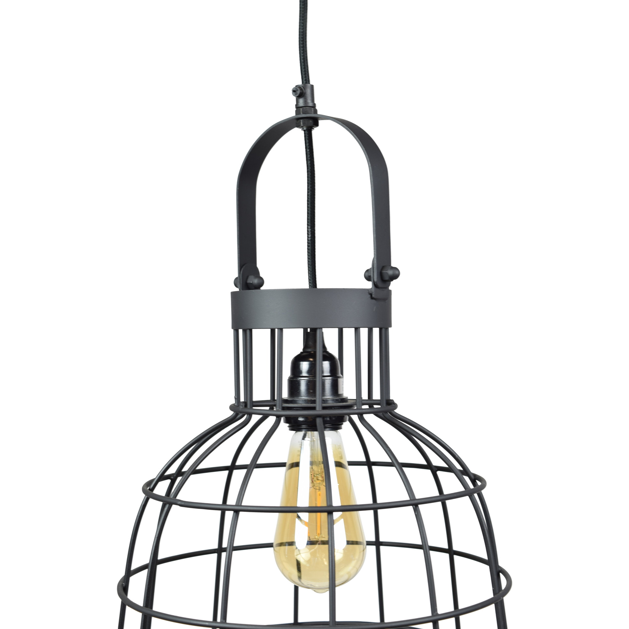 Urban Interiors hanglamp 'Bucket Large' 30cm, Black