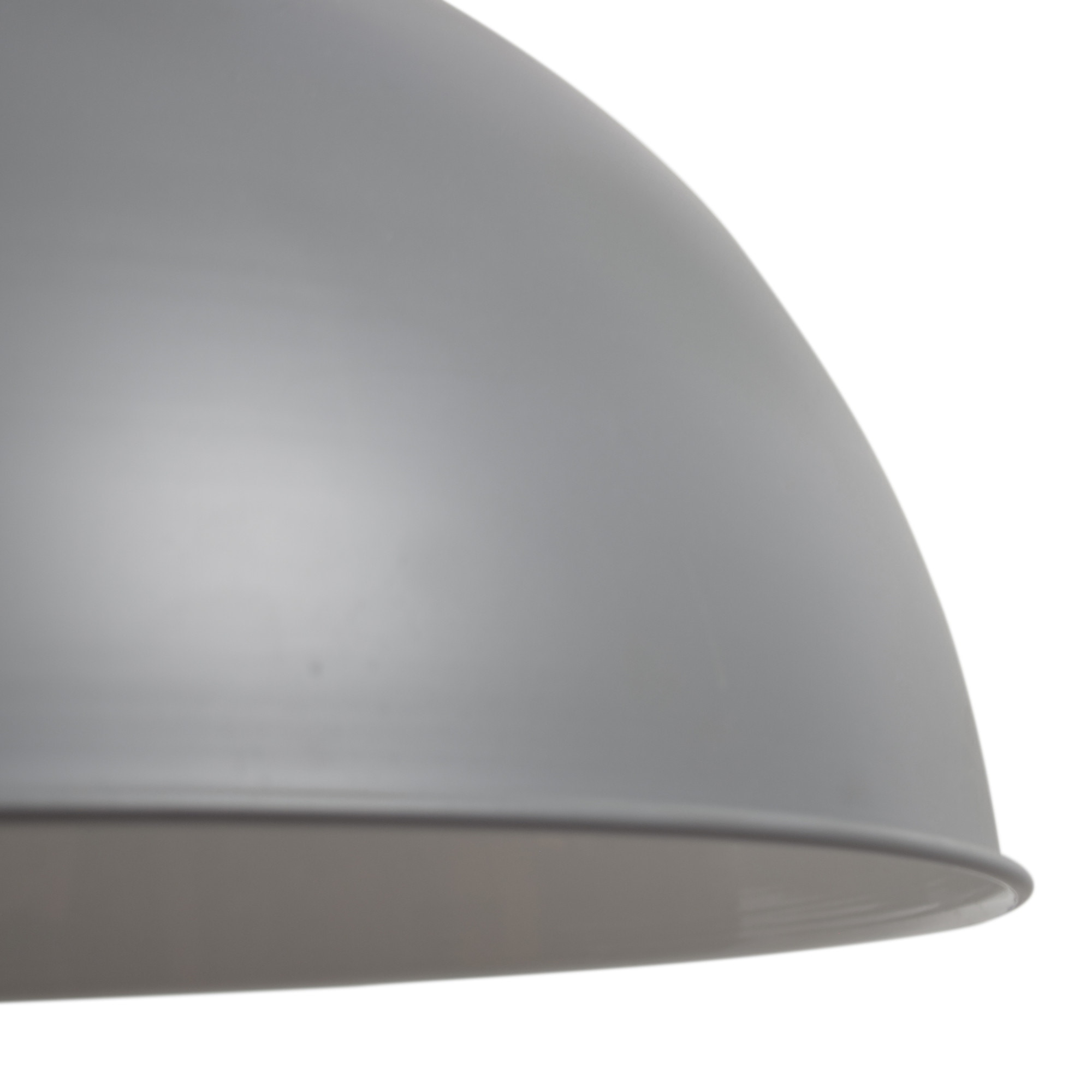 Urban Interiors Hanglamp 'Dome XL' 50cm, kleur grijs