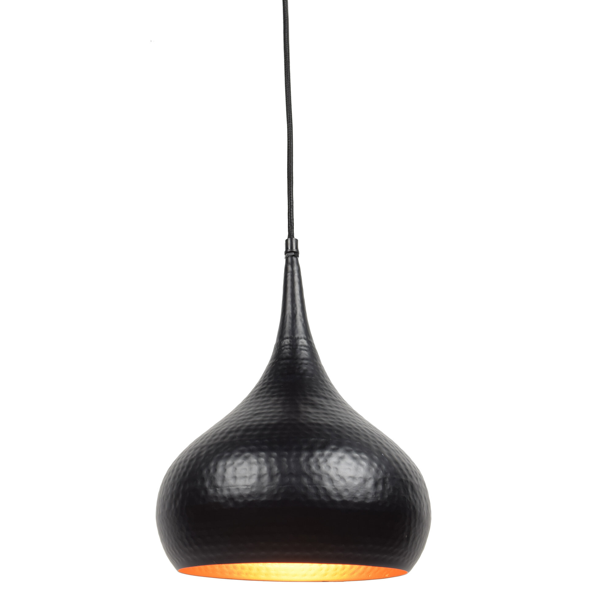 Urban Interiors Hanglamp 'Miem' 24cm, kleur zwart