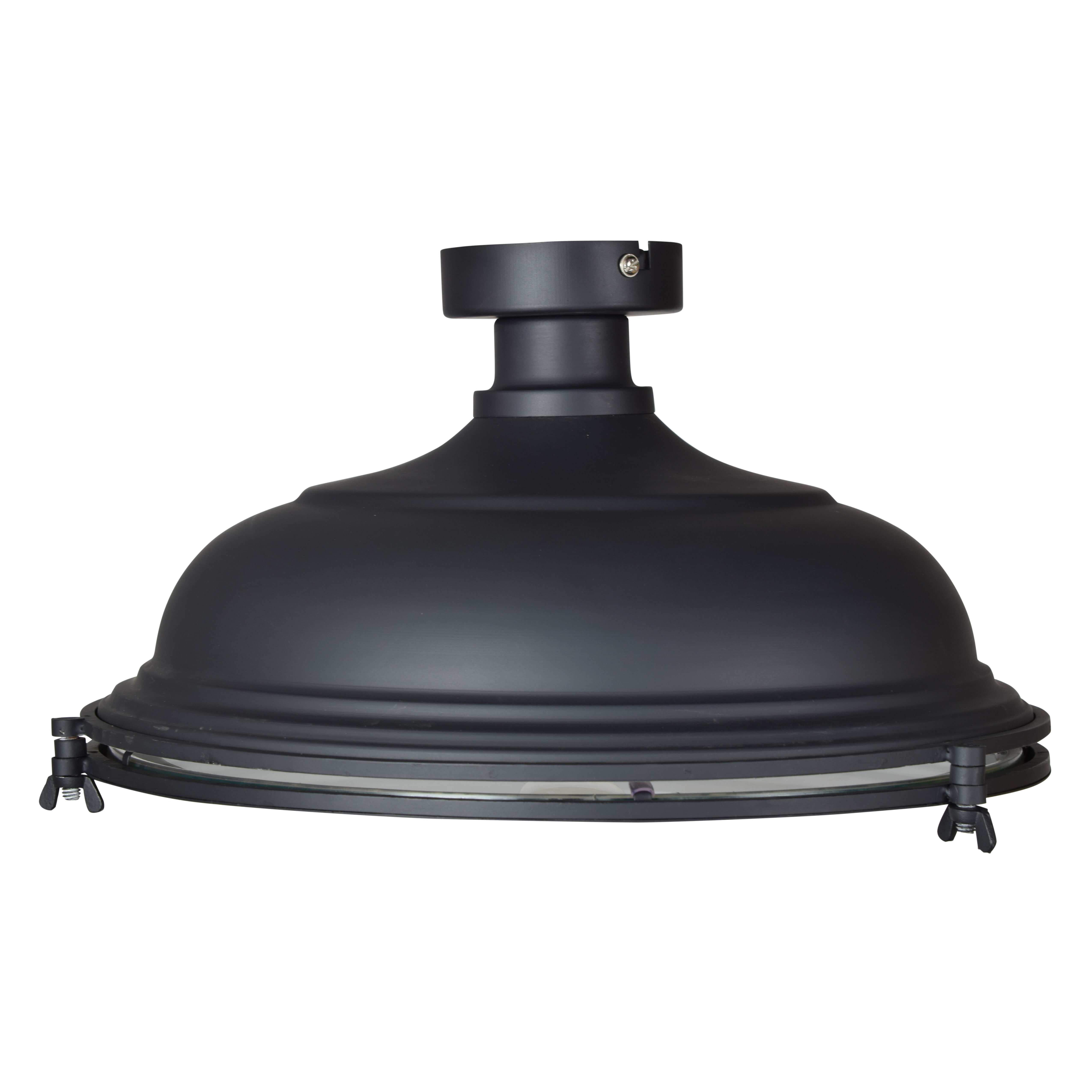 Urban Interiors plafondlamp 'Bronx Ø42', kleur Mat Zwart