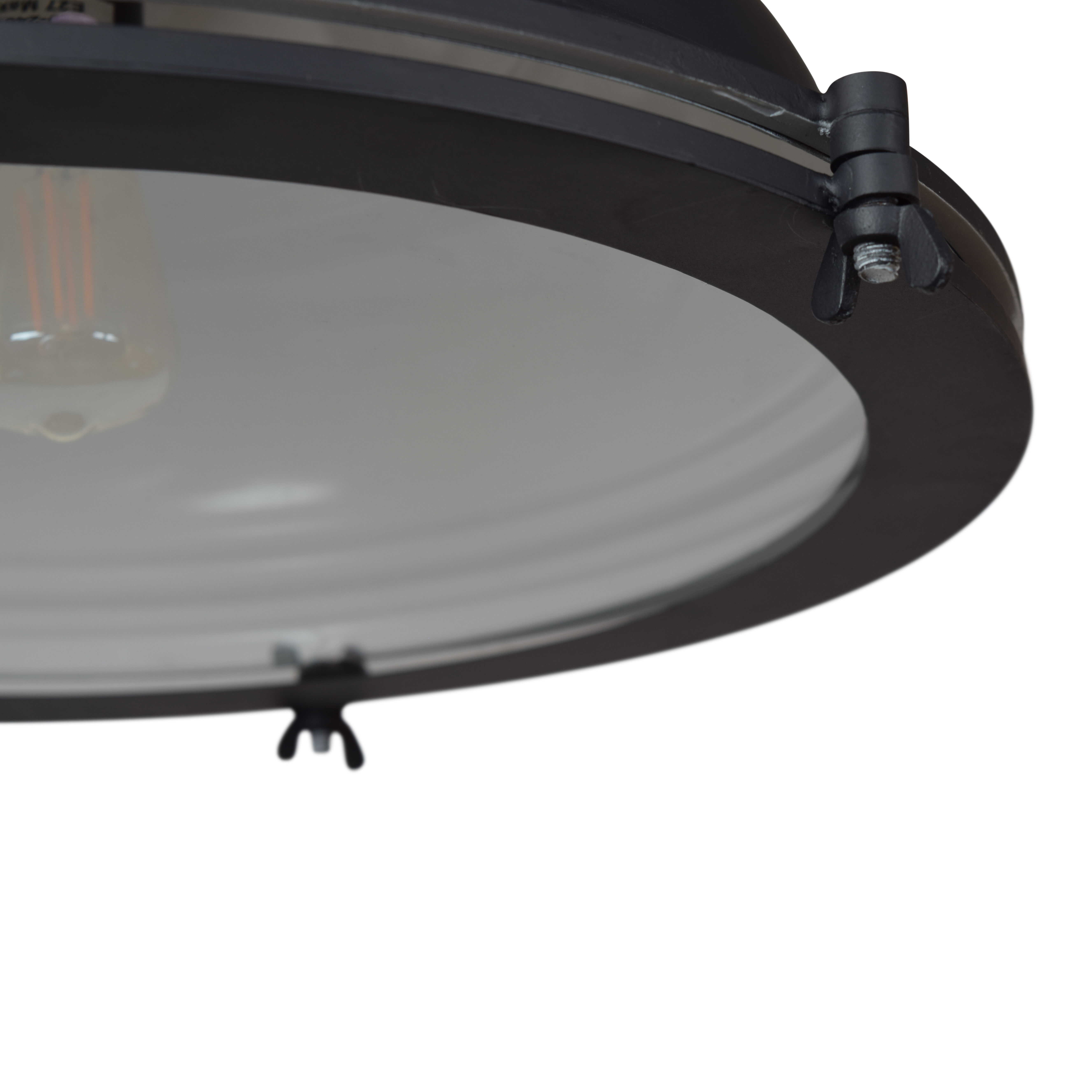Urban Interiors plafondlamp 'Bronx Ø42', kleur Mat Zwart