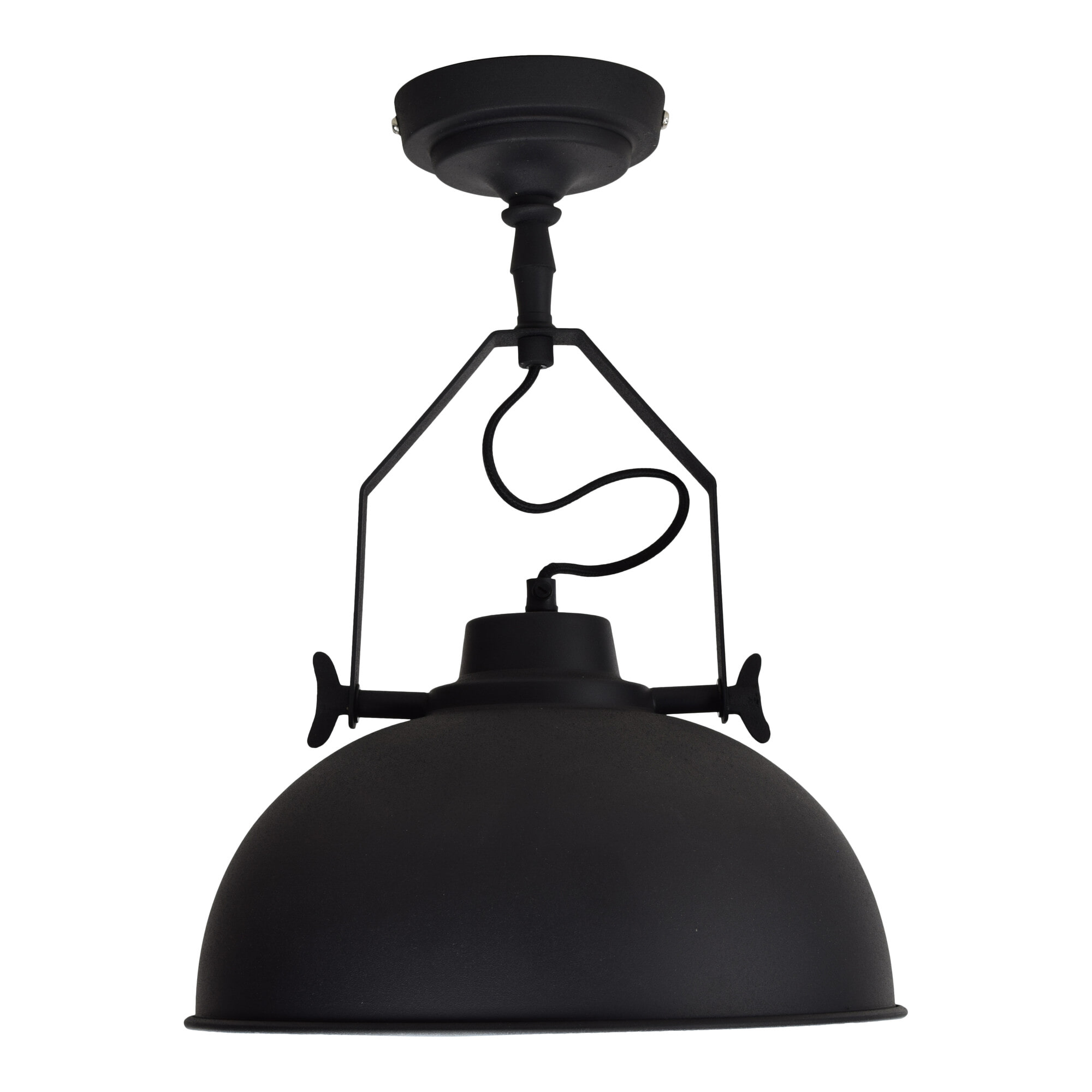 Urban Interiors Plafondlamp 'Urban' 30cm, kleur zwart