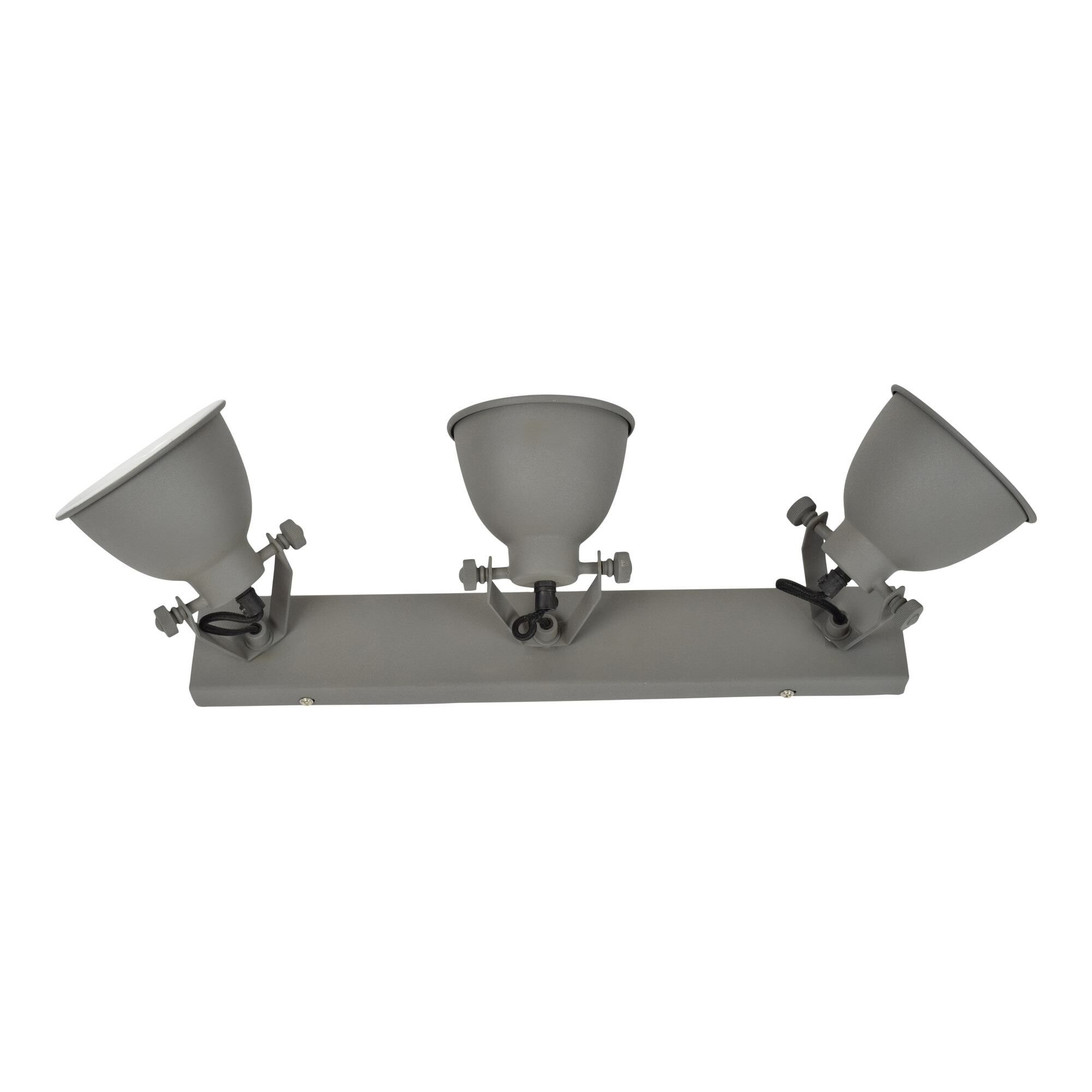 Urban Interiors Stoere spot 'Industrial' 3-lichts, kleur Vintage Grey