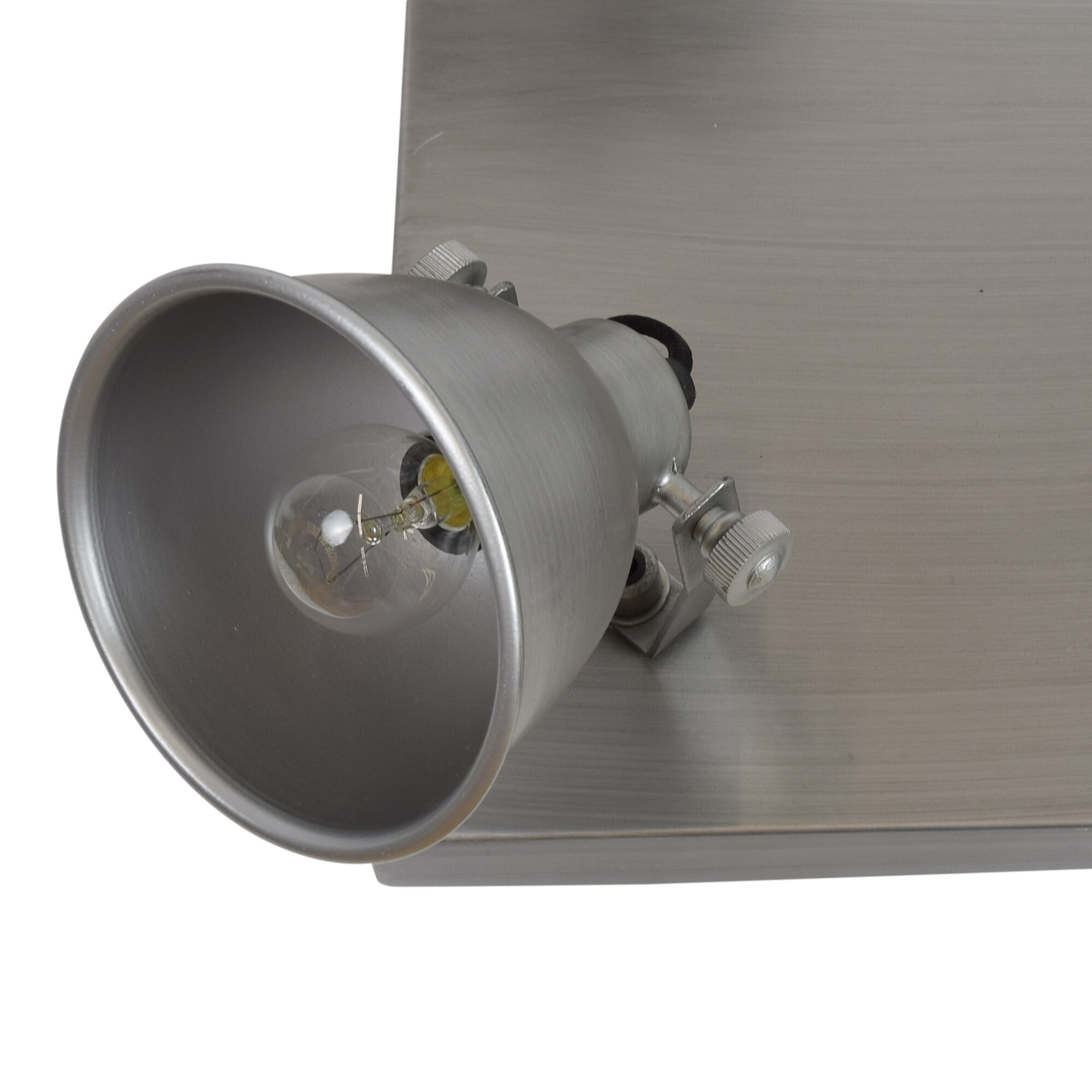 Urban Interiors Stoere spot 'Industrial' 4-lichts, kleur Antique Zink