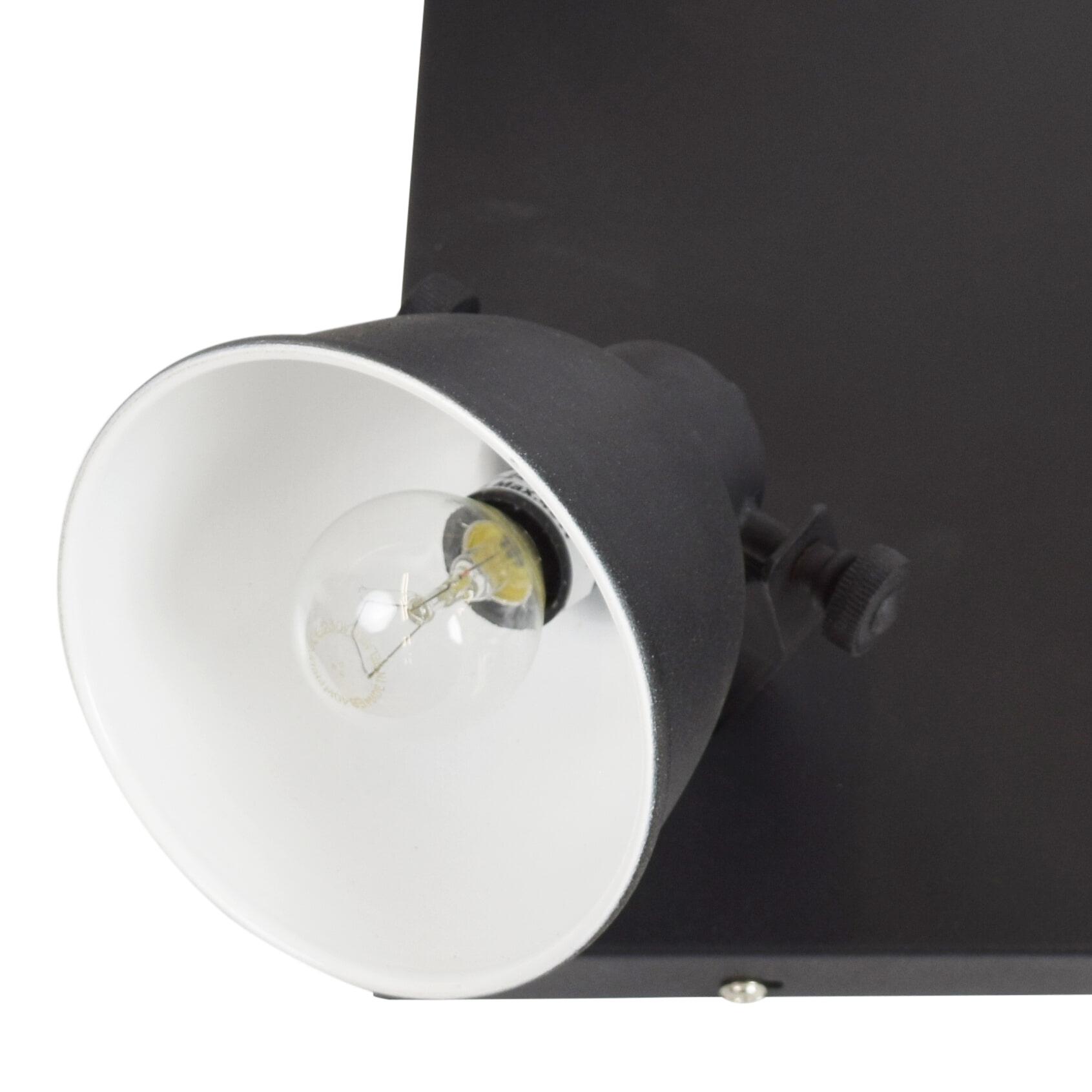 Urban Interiors Stoere spot 'Industrial' 4-lichts, kleur Vintage Black