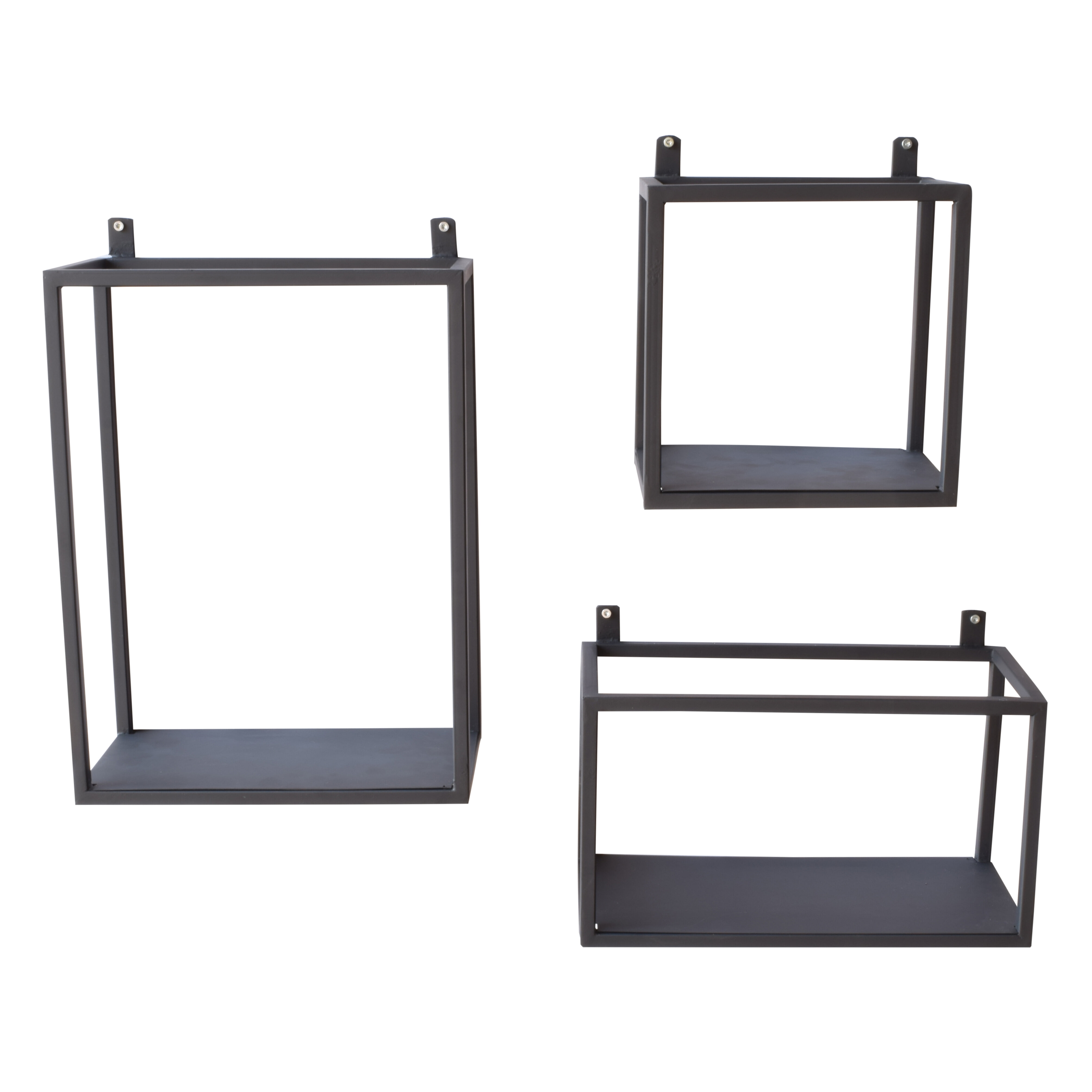 Urban Interiors wandboxes (Set van 3), kleur Vintage Black