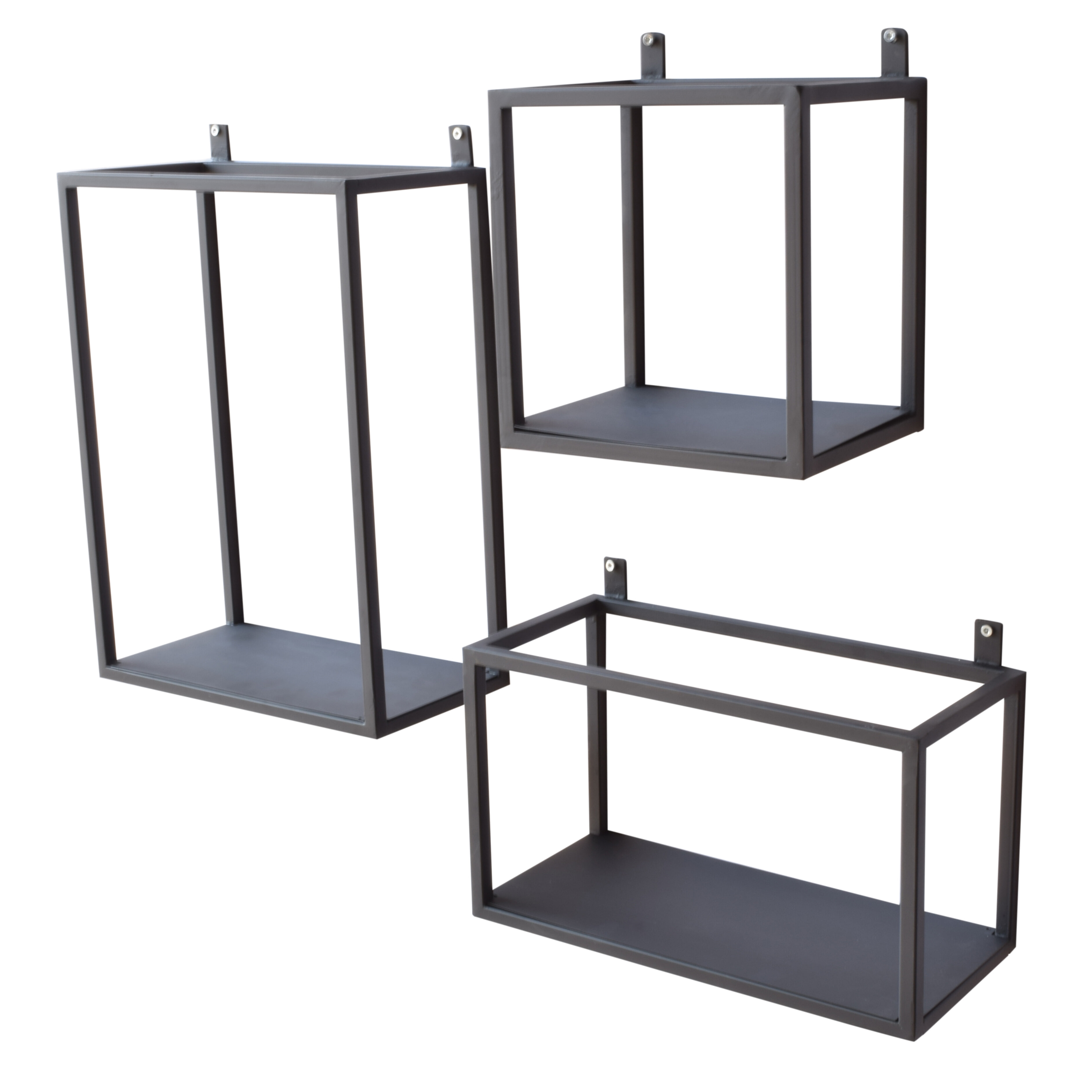 Urban Interiors wandboxes (Set van 3), kleur Vintage Black