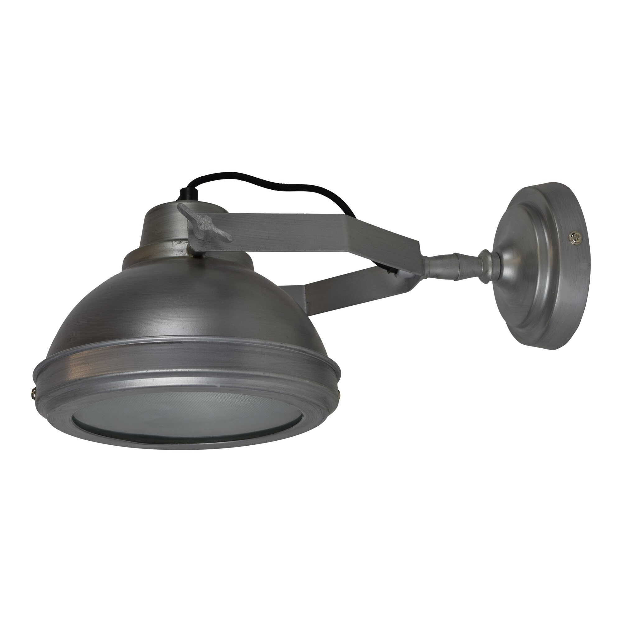 Urban Interiors Wandlamp 'Factory' kleur zink