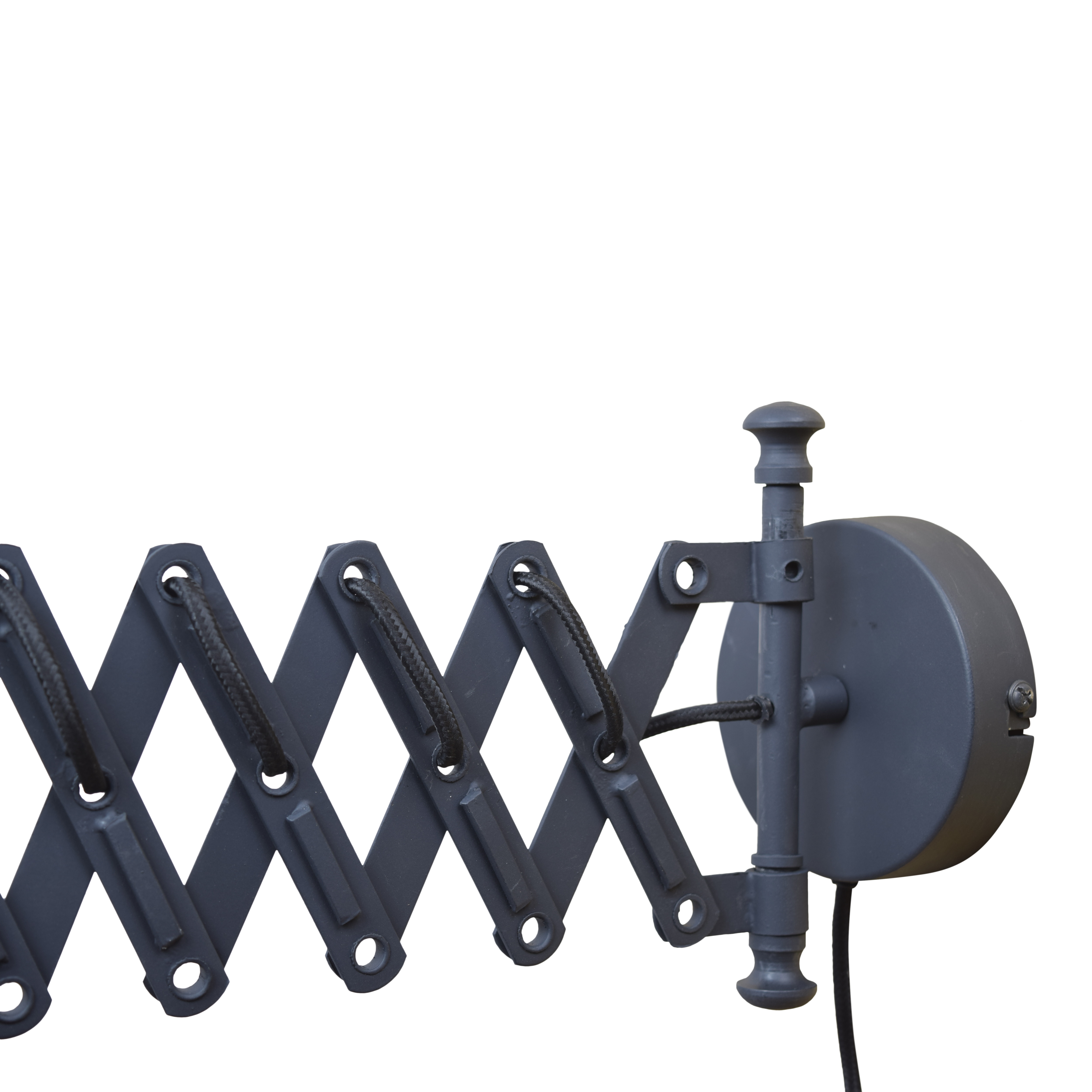 Urban Interiors wandlamp 'Harmonica' Ø12cm, kleur Vintage Black