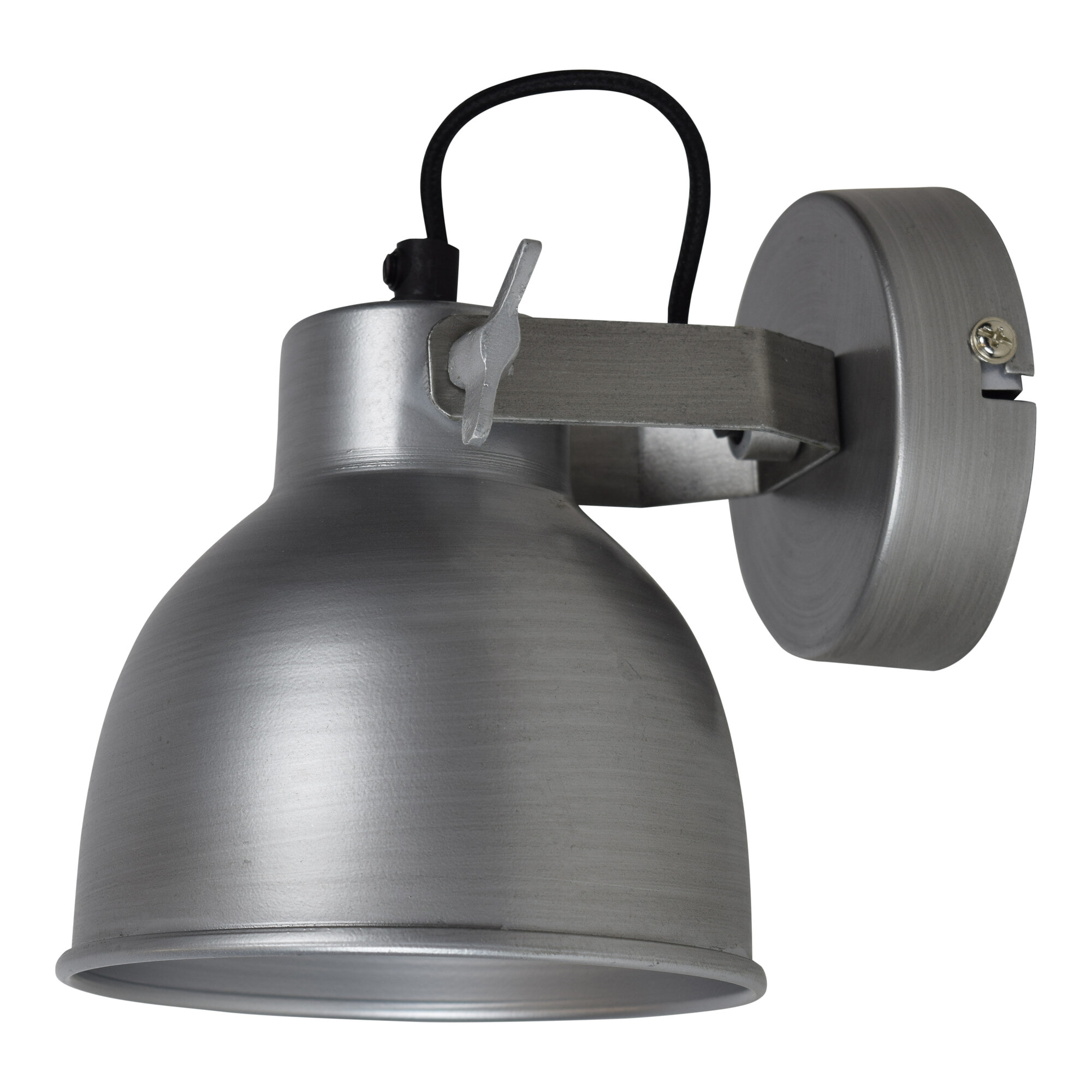 Urban Interiors Wandlamp 'Industrial' Large, kleur zink