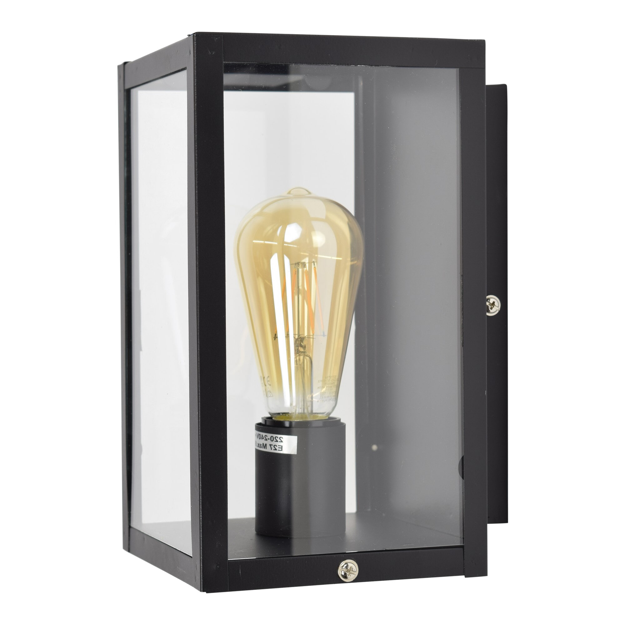 Urban Interiors wandlamp 'Loft', kleur Vintage Black Urban Interiors wandlamp 'Loft', kleur Vintage Black