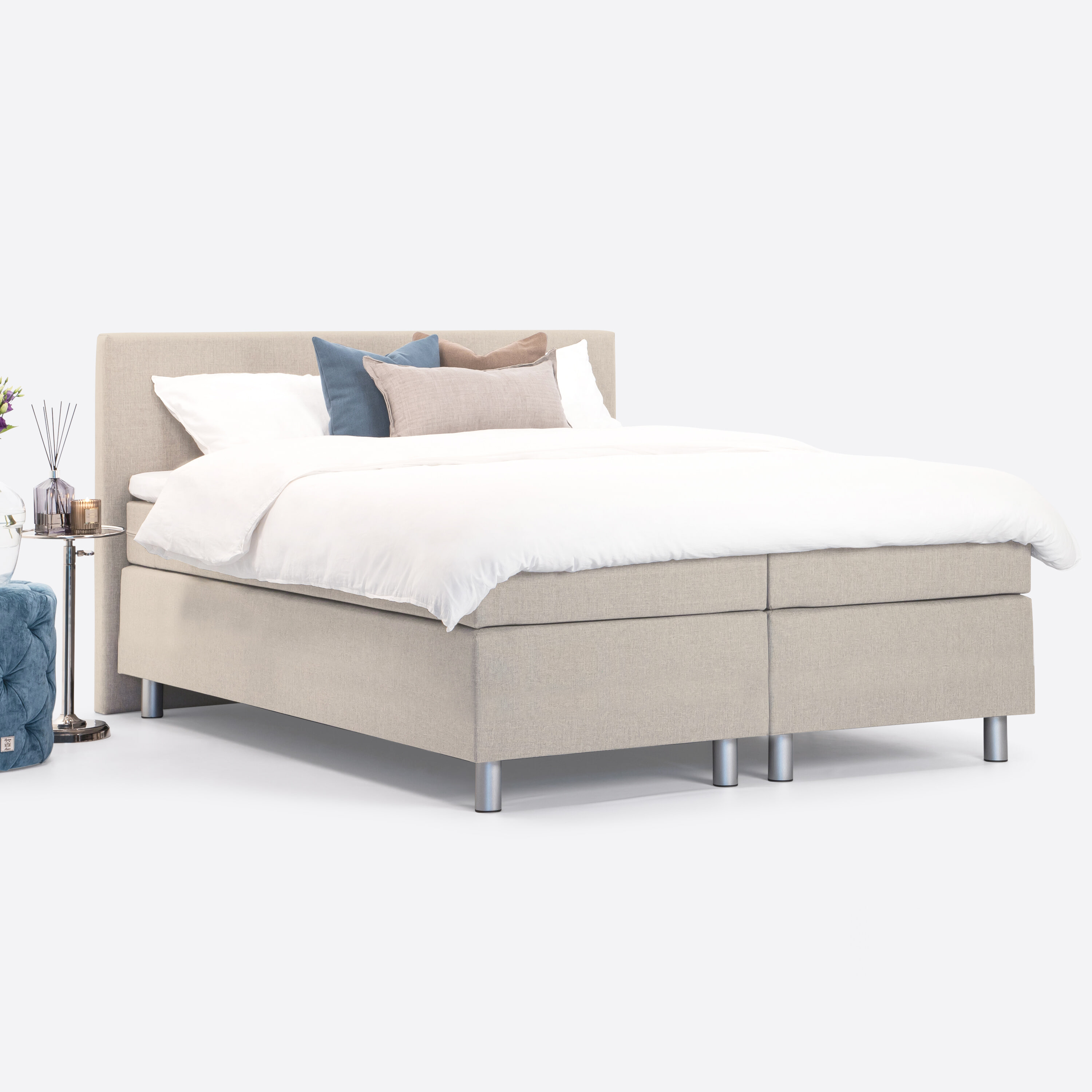 Sohome Boxspring 'Oslo' Beige - 180 x 210 Sohome Boxspring 'Oslo' Beige - 180 x 210