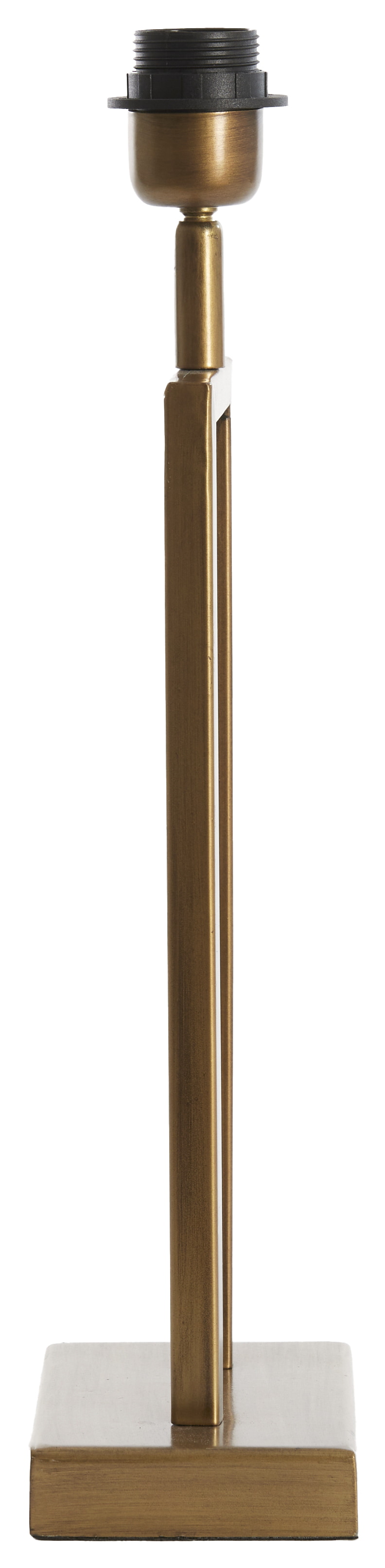 Light & Living Tafellamp 'Shiva' 41cm, kleur Antiek Brons (excl. kap)
