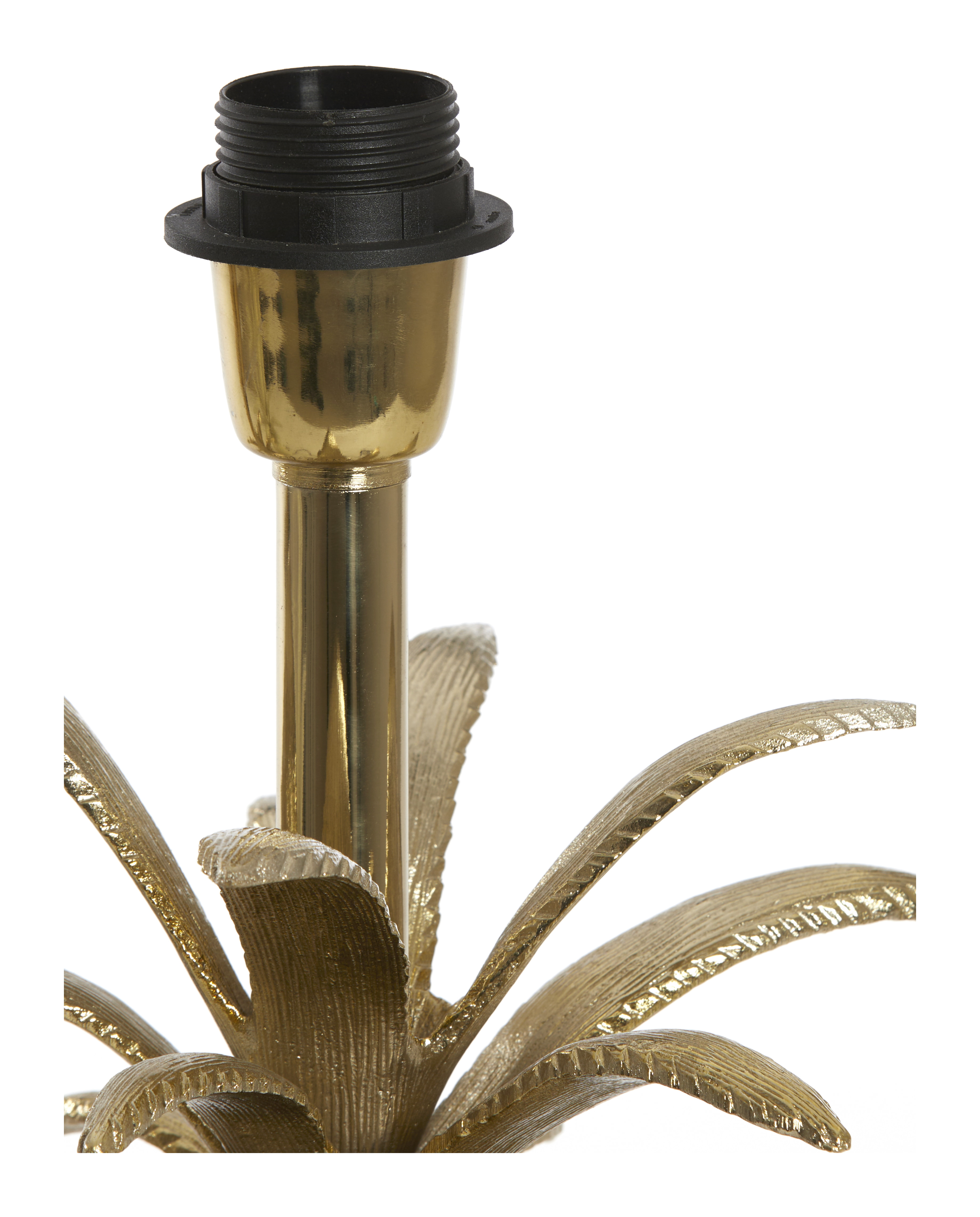 Light & Living Tafellamp 'Pineapple' 42cm, kleur Goud (excl. kap)