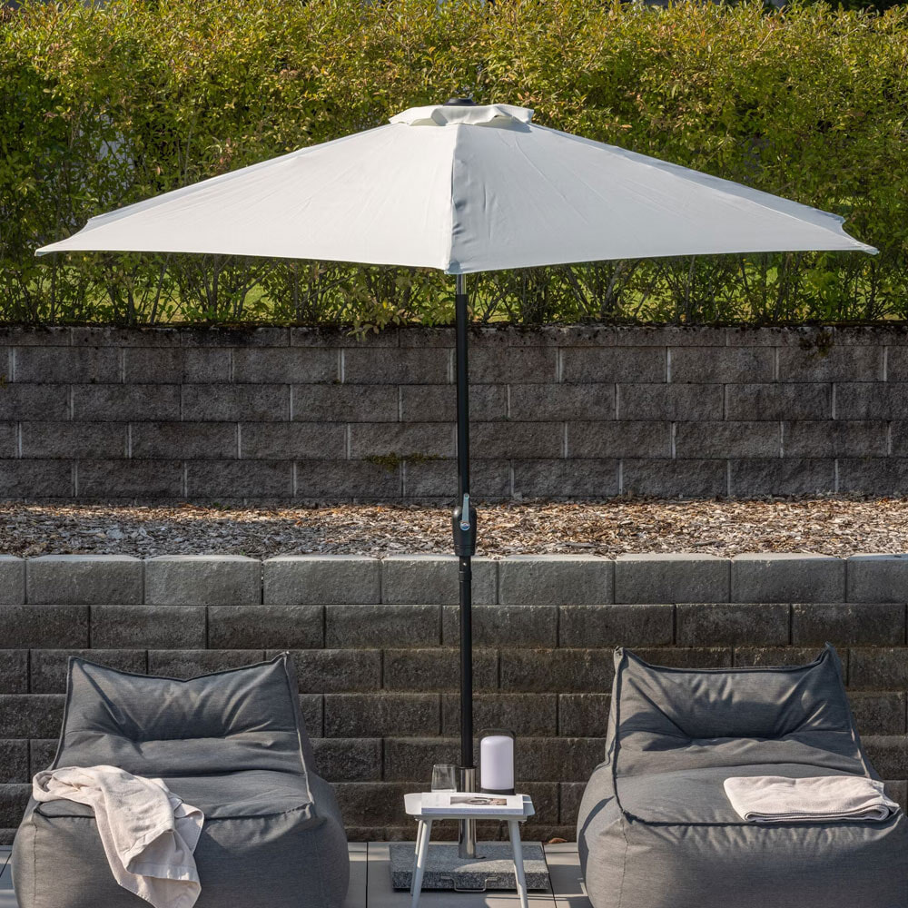 Nohr Parasol 'Antasia' 300cm, kleur Ecru