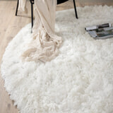 Nohr Rond Vloerkleed 'Sambath' 200cm, kleur Wit