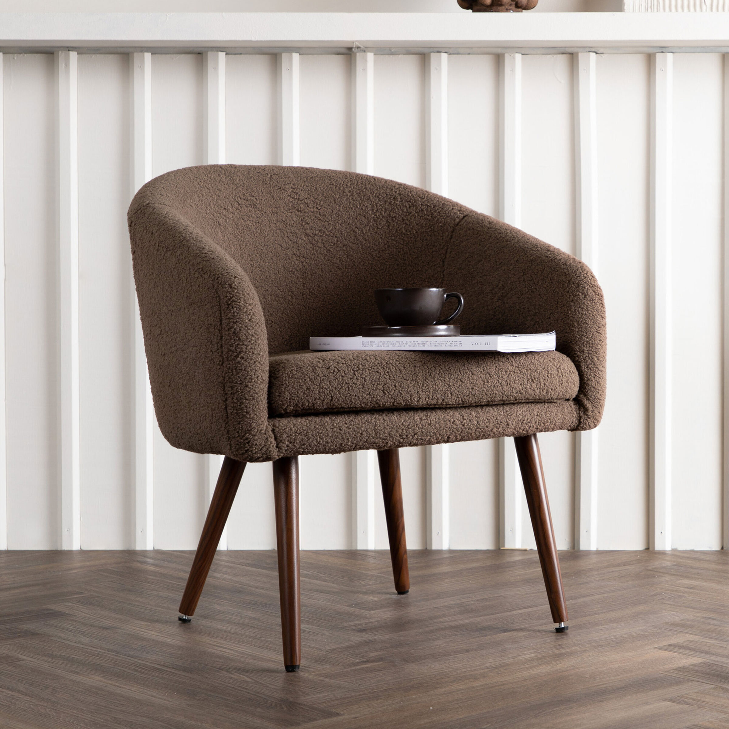 Nohr Fauteuil 'Arran' Teddy, kleur Bruin