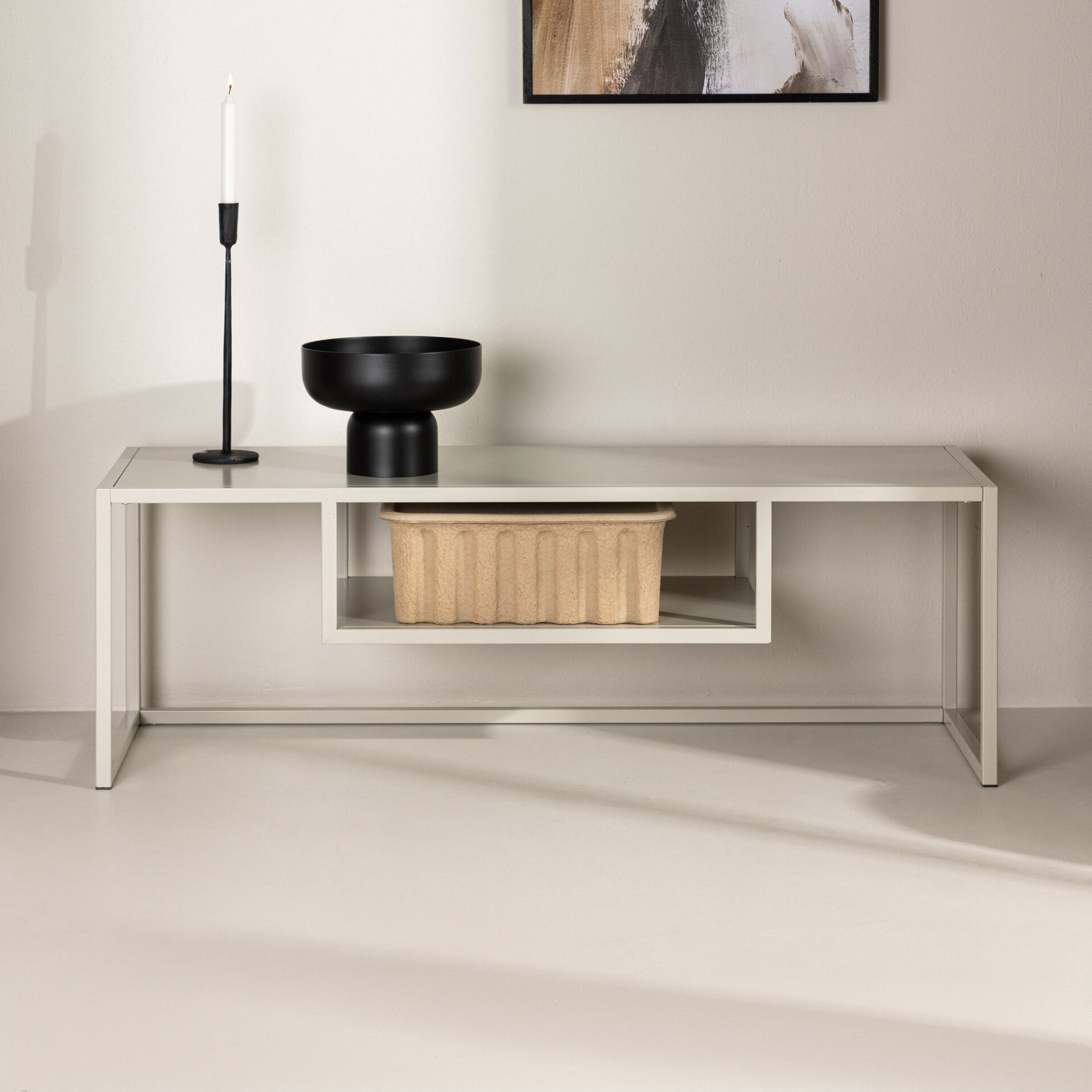 Nohr TV-meubel 'Venancio' 120cm, kleur Beige