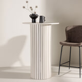 Nohr Ronde Bartafel 'Adrin' 70cm, kleur Whitewash