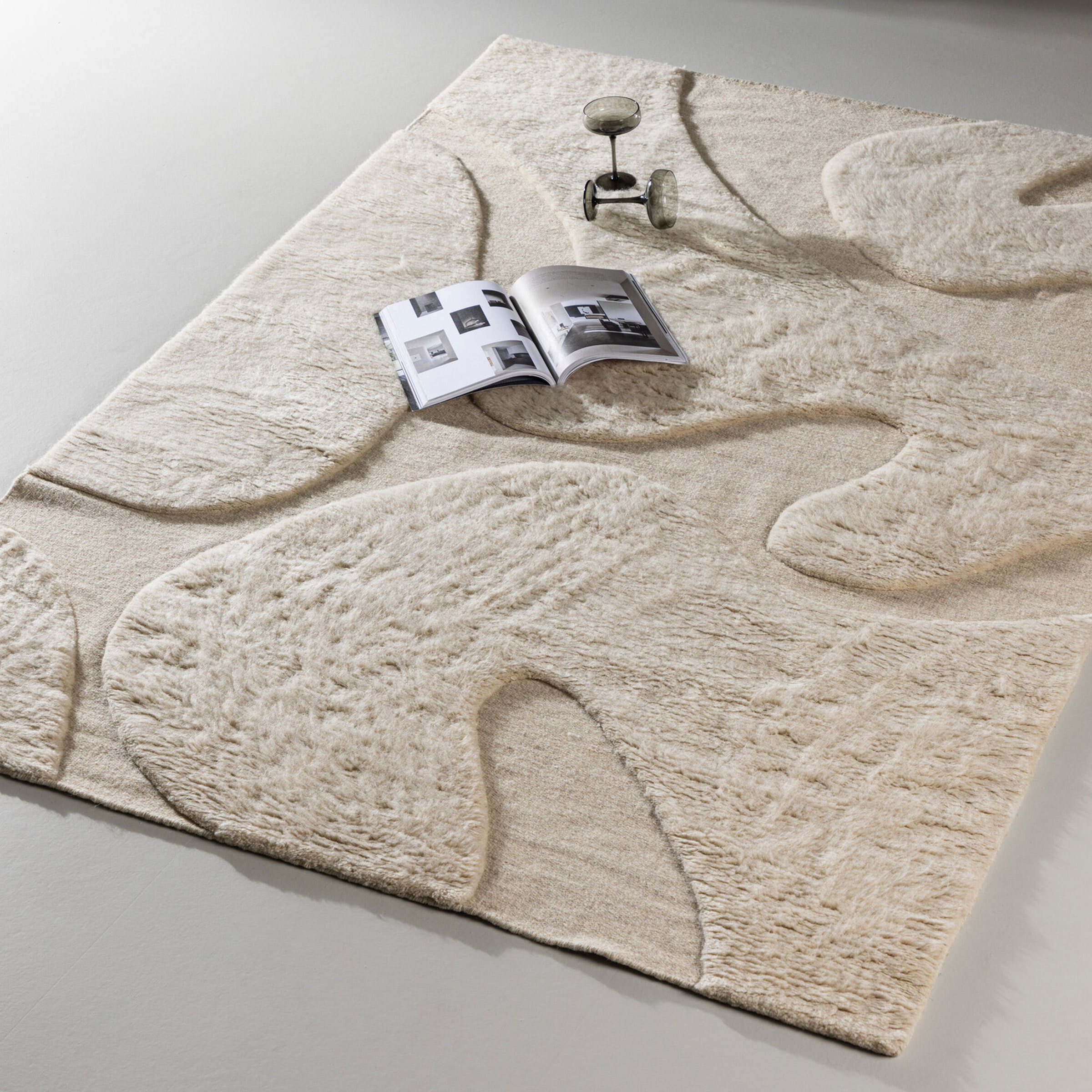 Nohr Vloerkleed 'Amarily' 160 x 230cm, kleur Beige