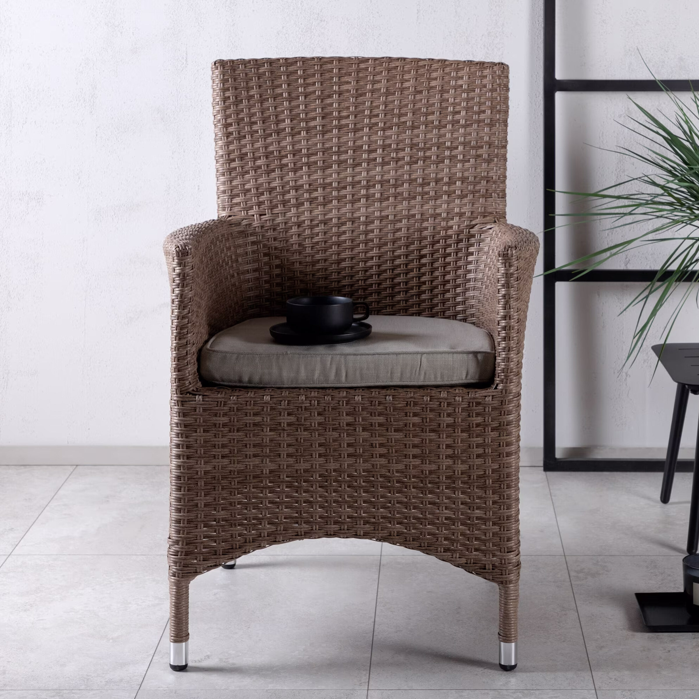 Nohr Tuinstoel Charnae Wicker - Naturel