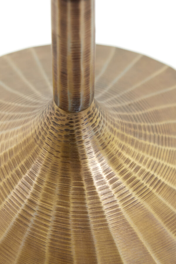 Light & Living Bijzettafel 'Janna' Ø50cm, kleur Antiek Brons