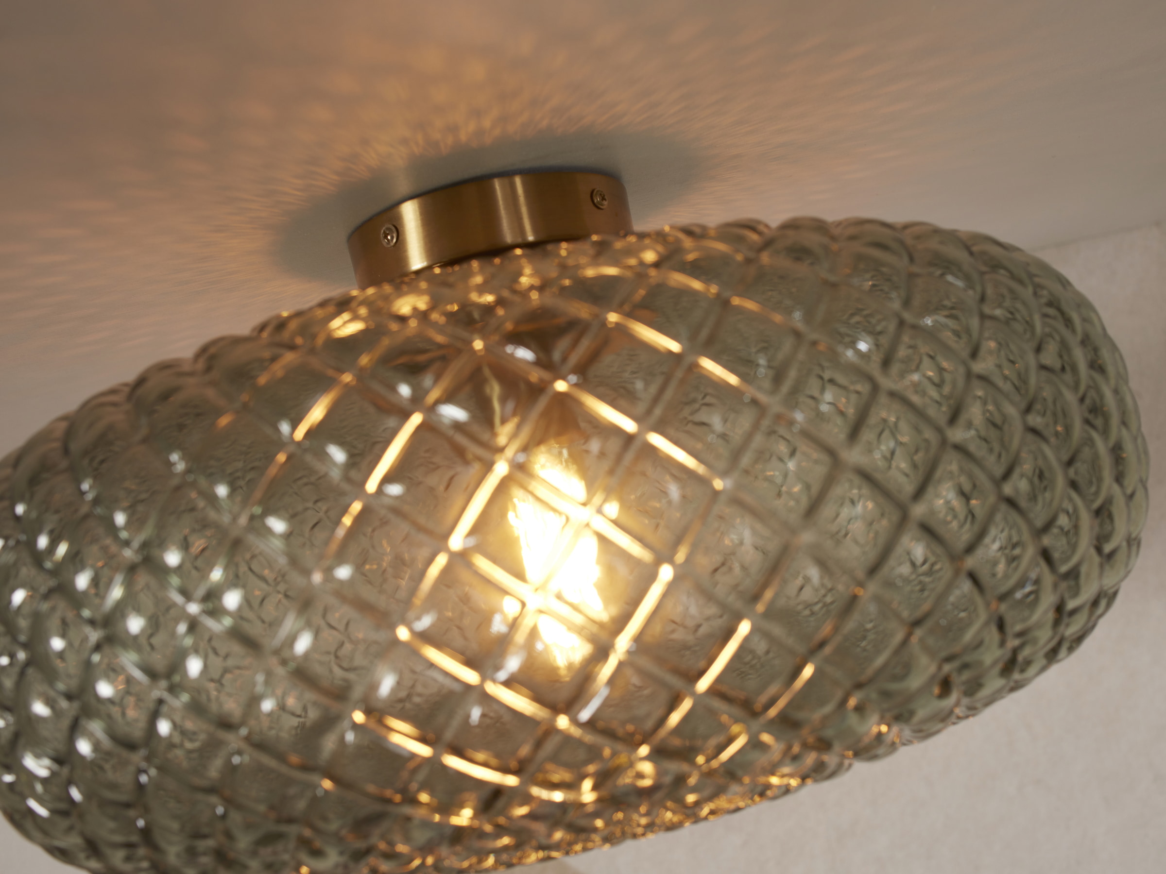 its about RoMi Plafondlamp 'Venice' 44cm, kleur Groen
