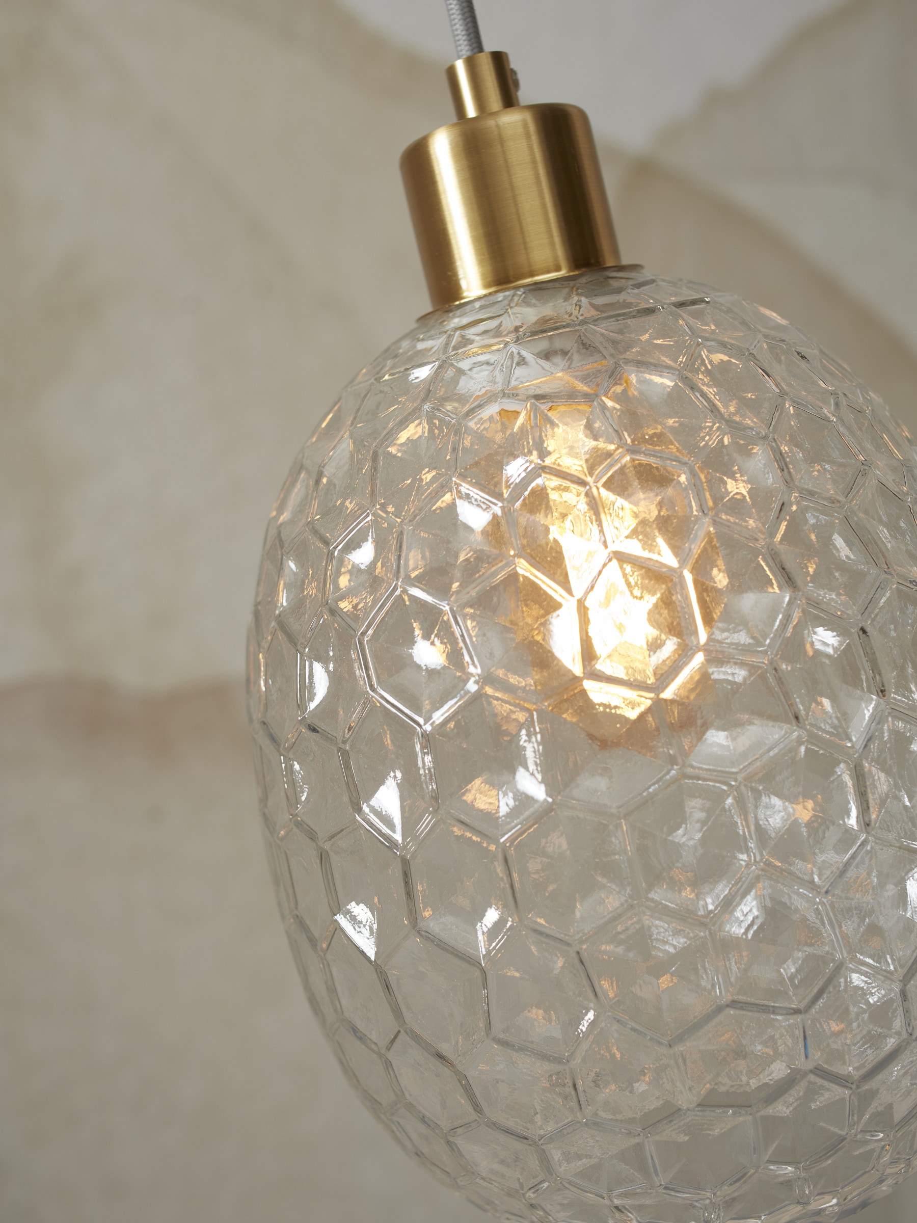 its about RoMi Hanglamp 'Venice' Ovaal, kleur Transparant