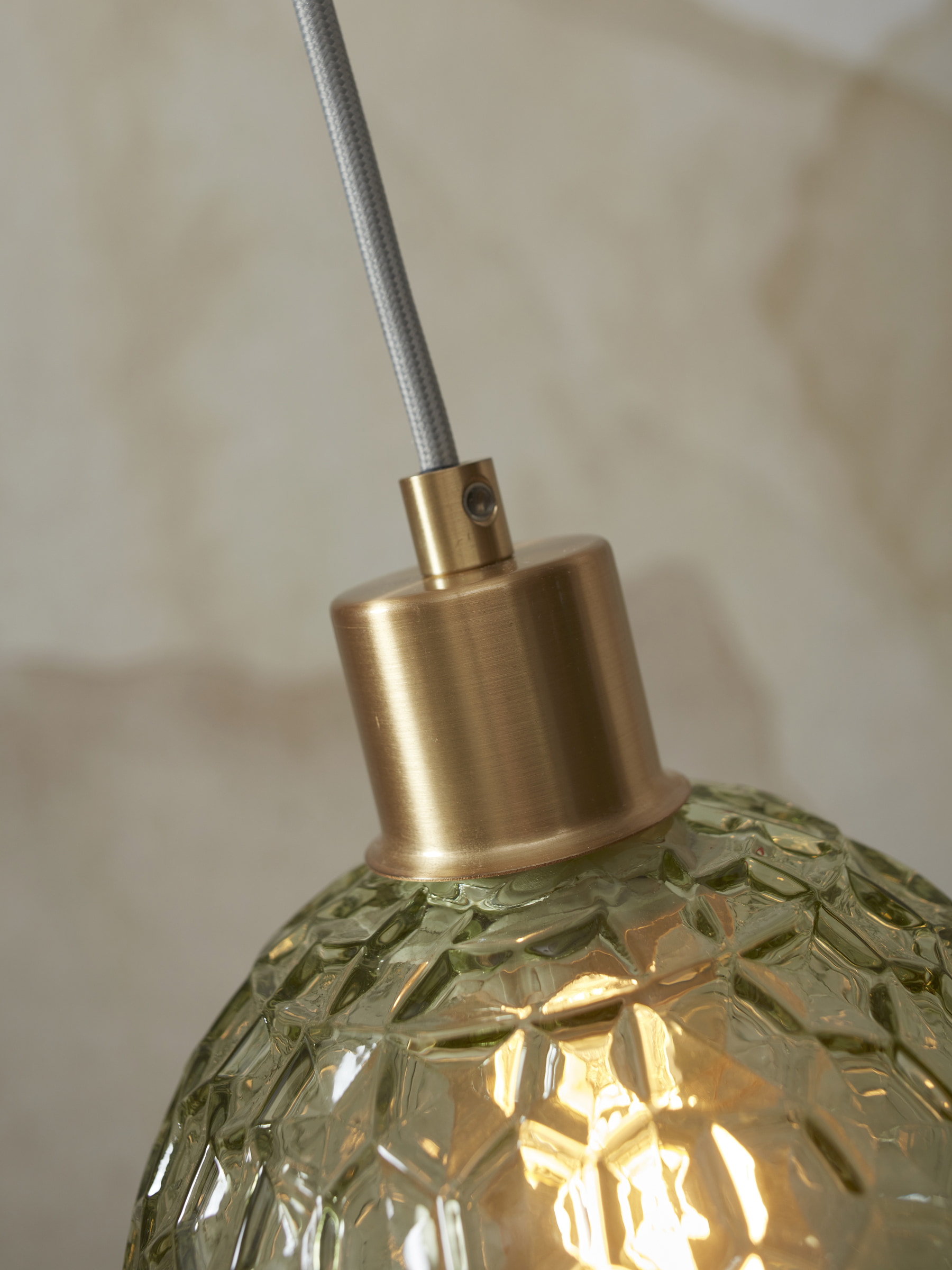 its about RoMi Hanglamp 'Venice' Ovaal, kleur Groen
