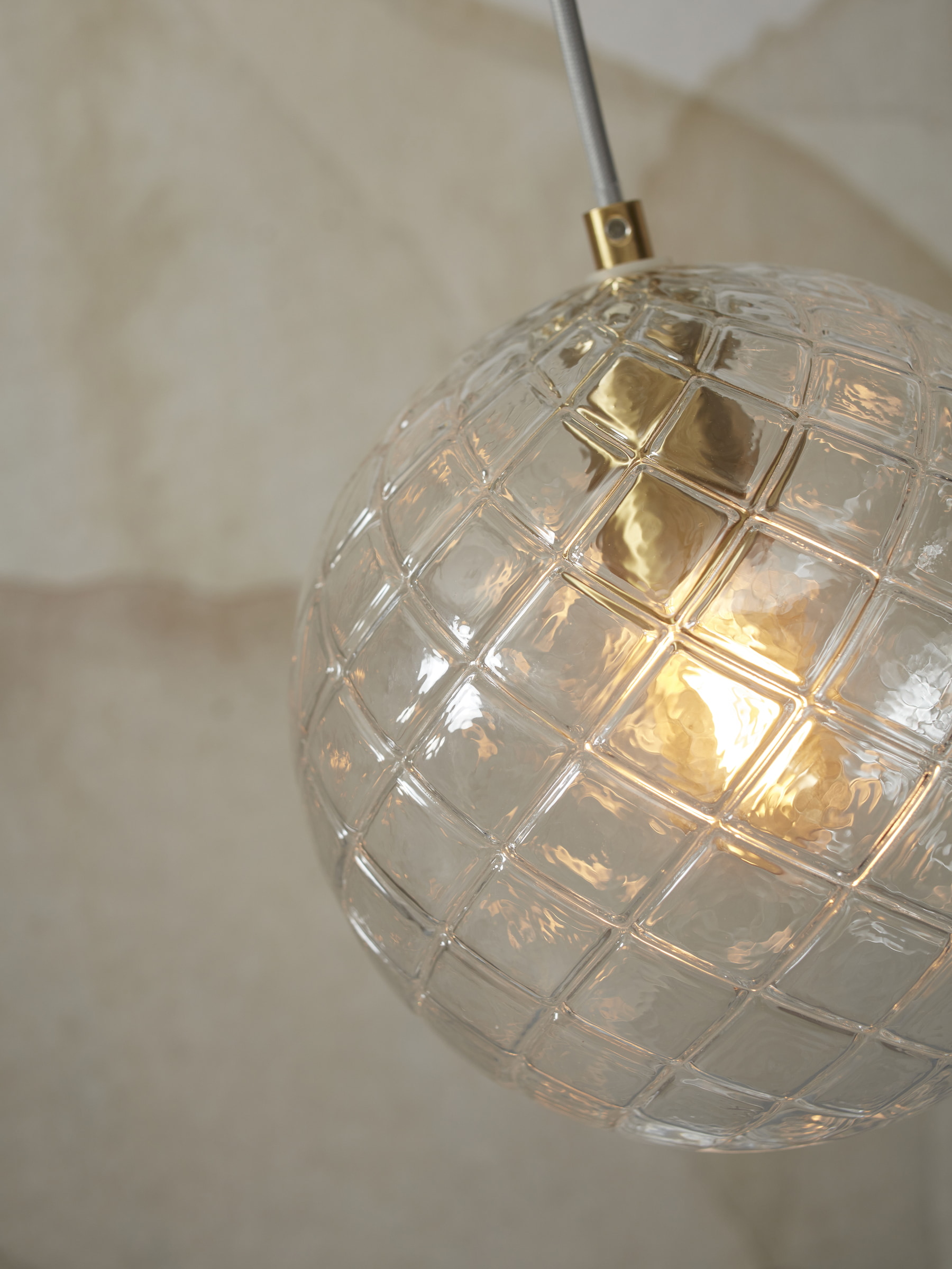 its about RoMi Hanglamp 'Venice' Bol, kleur Transparant