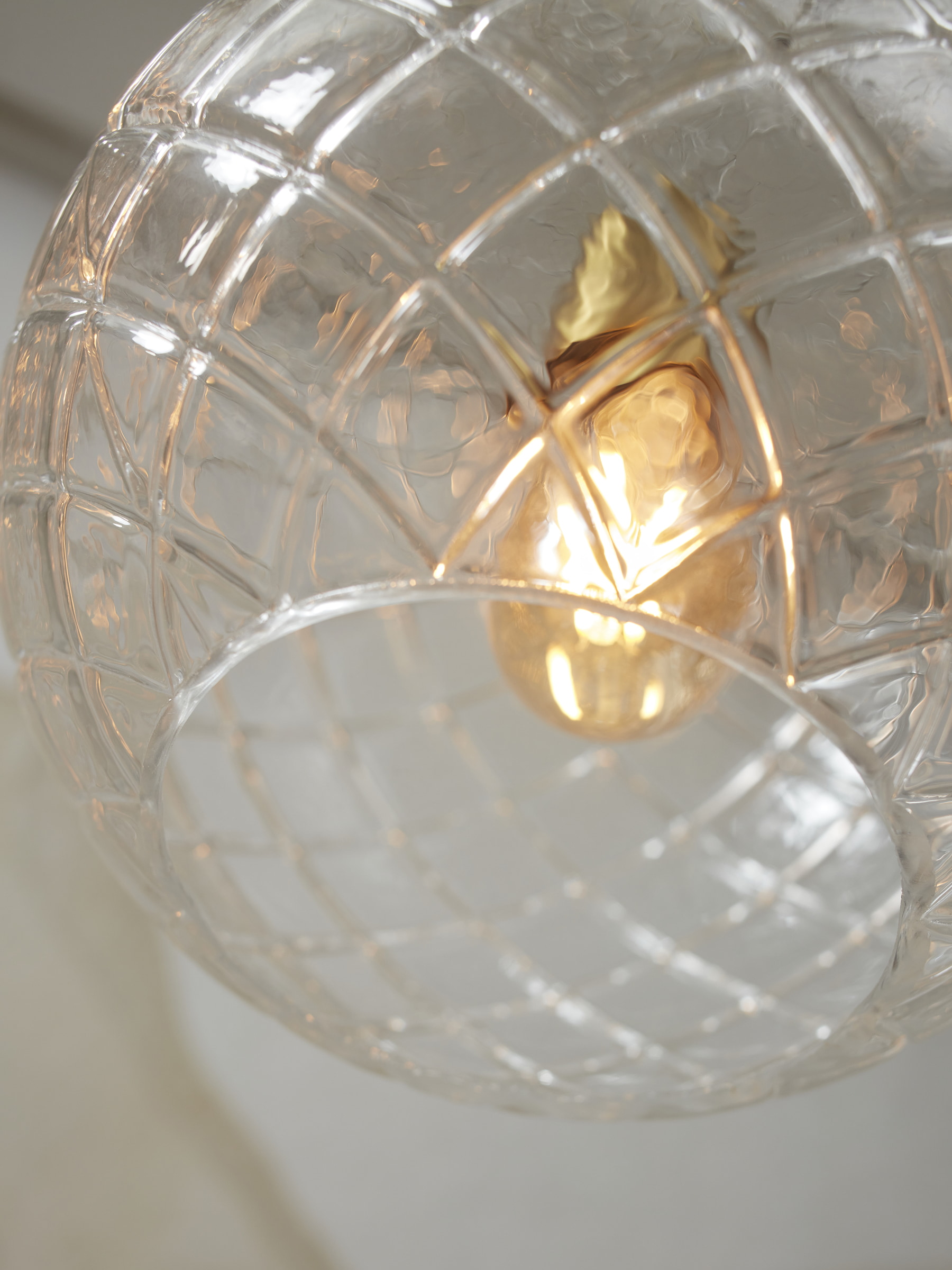 its about RoMi Hanglamp 'Venice' Bol, kleur Transparant