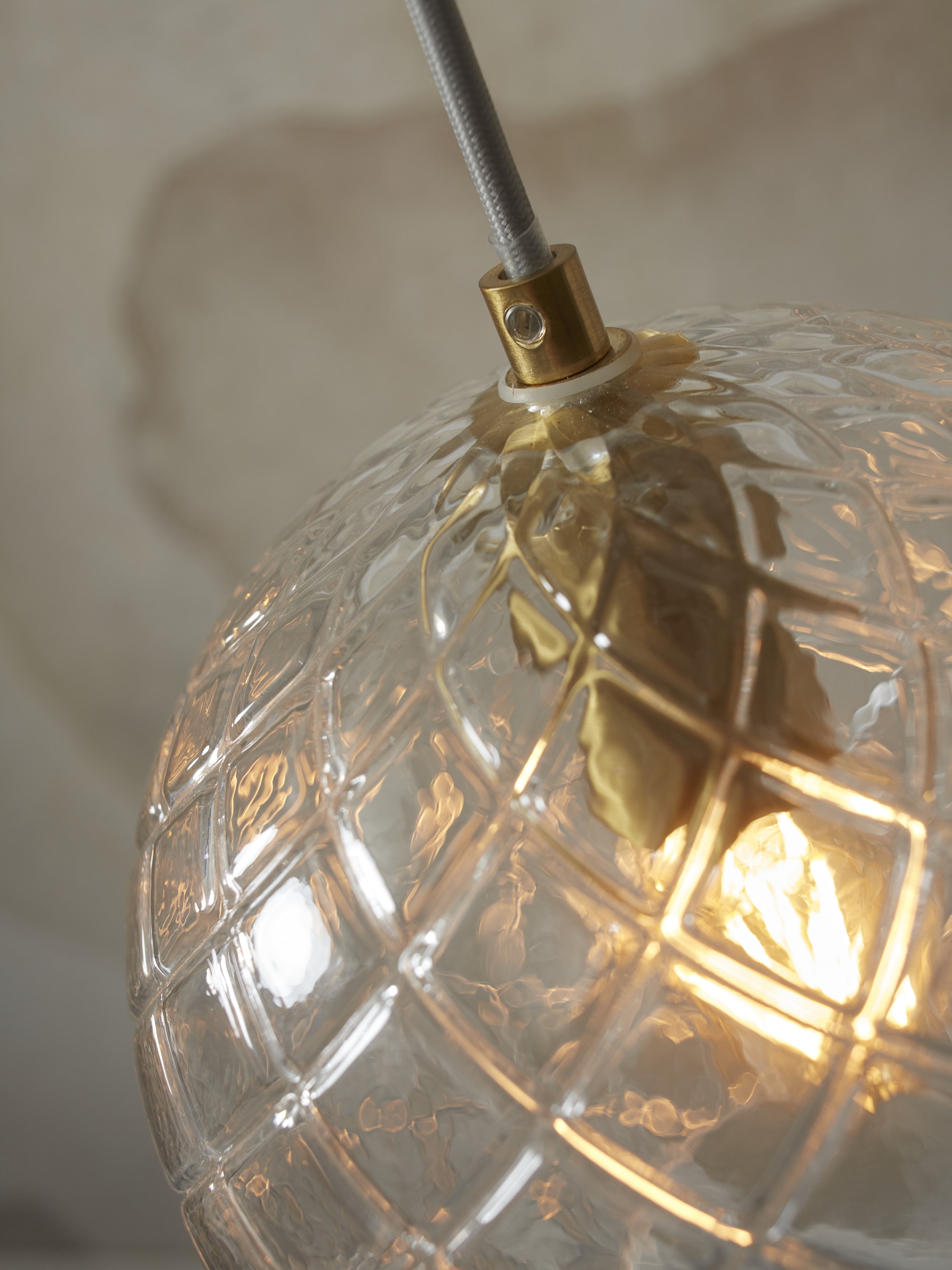 its about RoMi Hanglamp 'Venice' Bol, kleur Transparant