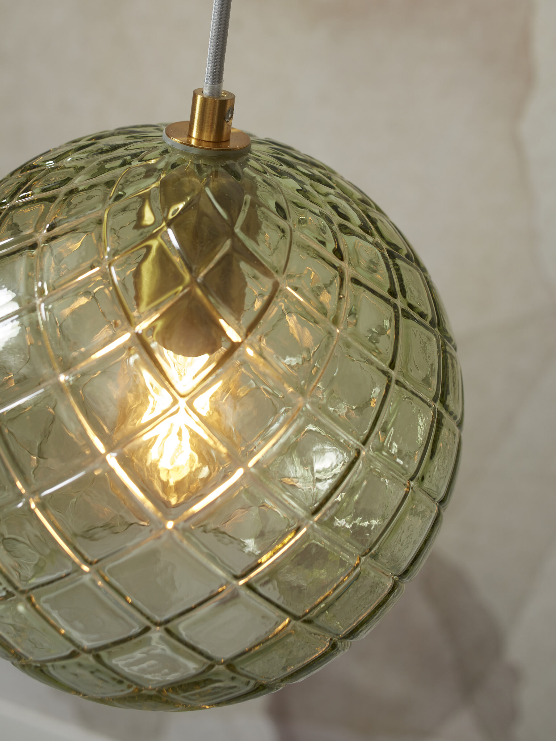 its about RoMi Hanglamp 'Venice' Bol, kleur Groen