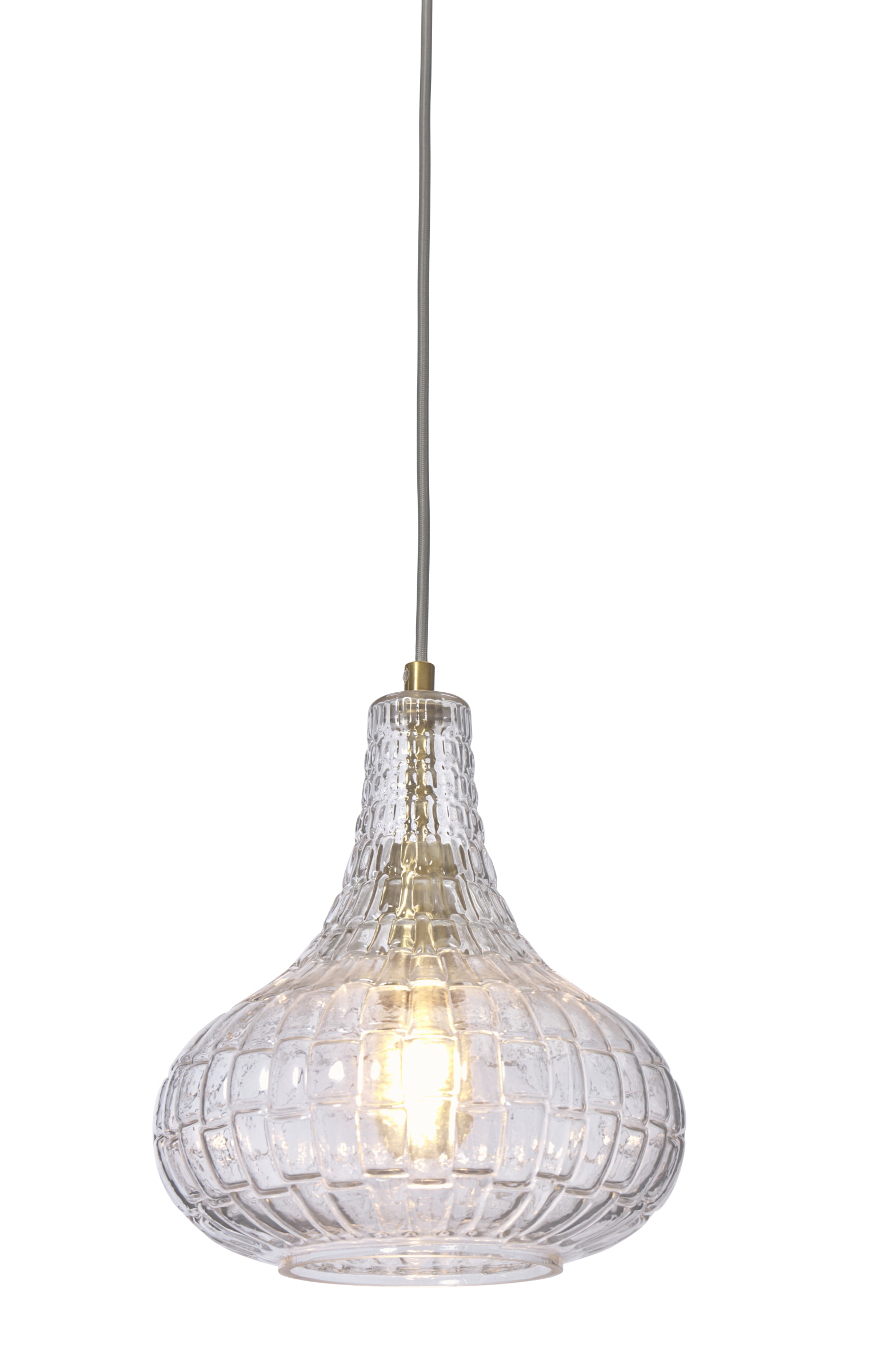 its about RoMi Hanglamp 'Venice' Druppel, kleur Transparant