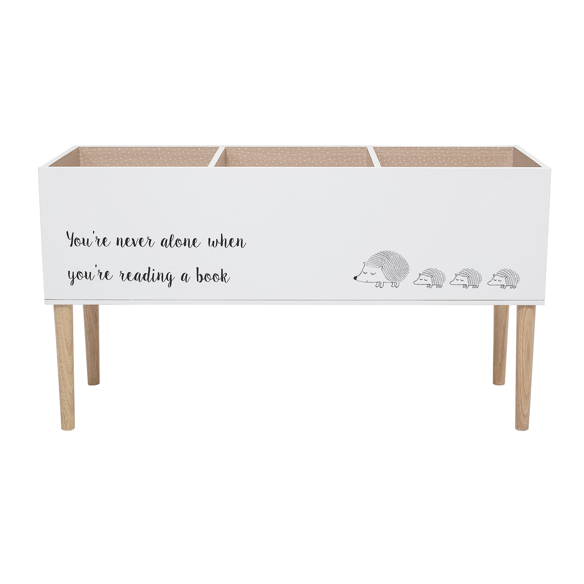 Bloomingville MINI Boekenkast Salam 90 x 30cm - Wit