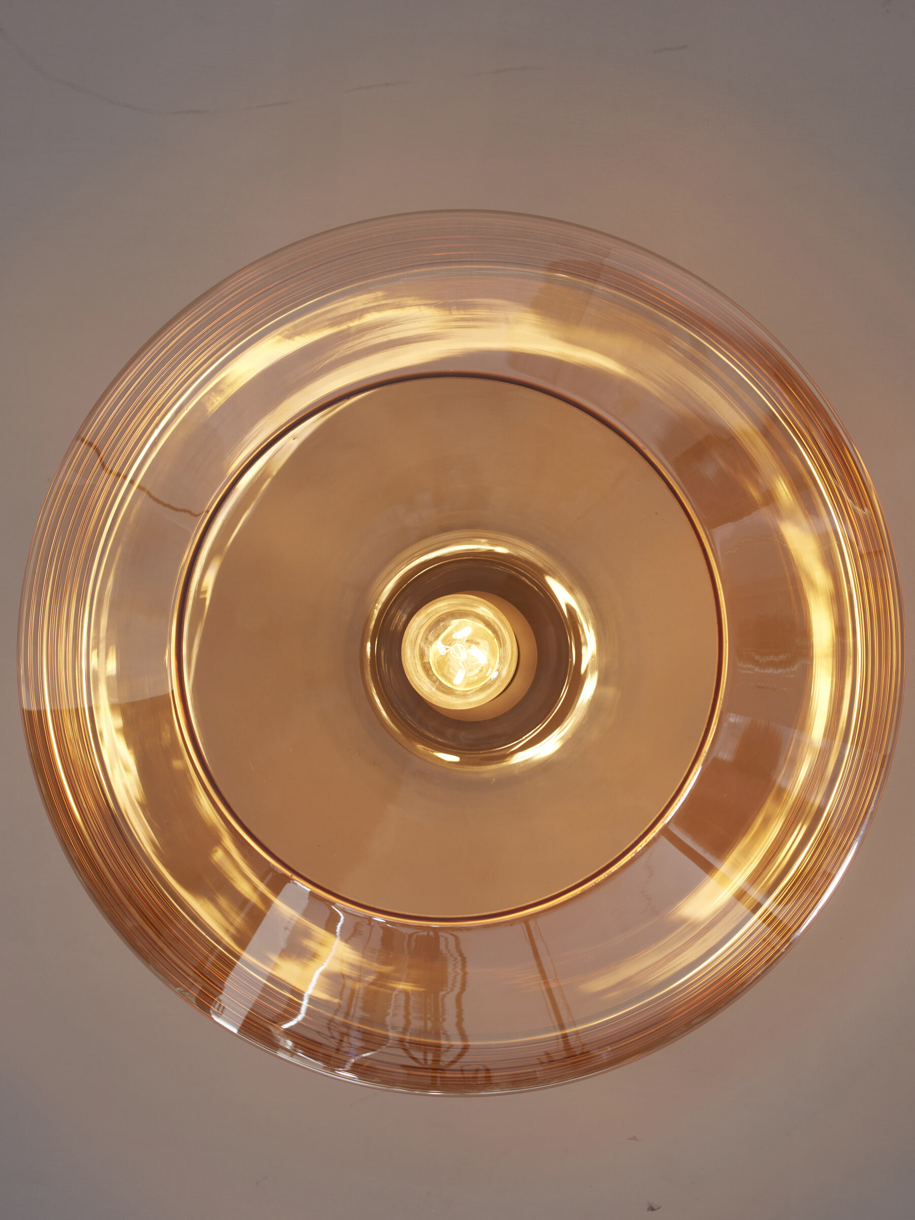 its about RoMi Plafondlamp 'Verona' 35cm, kleur Amber