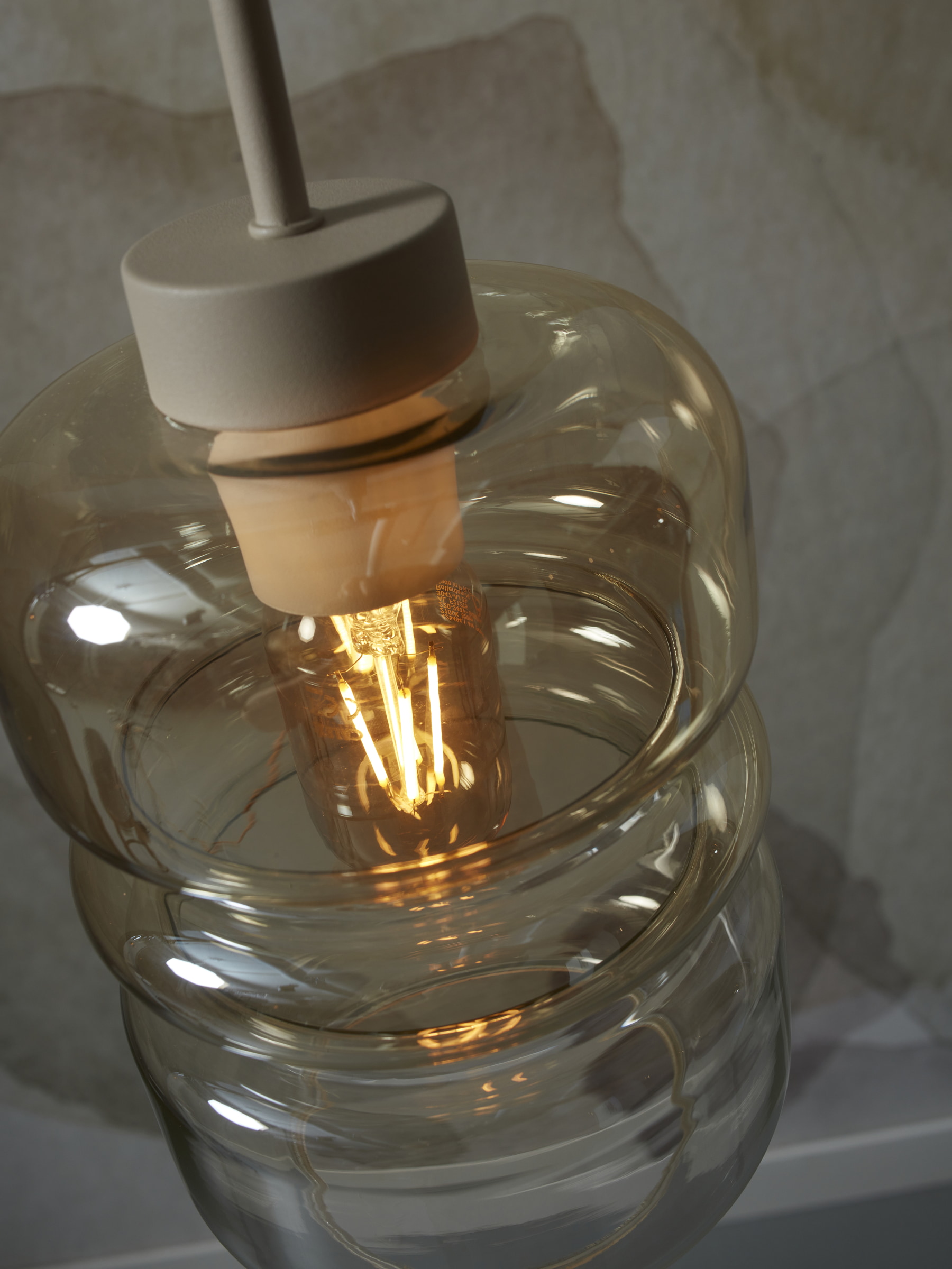its about RoMi Hanglamp 'Verona' 15cm, kleur Amber