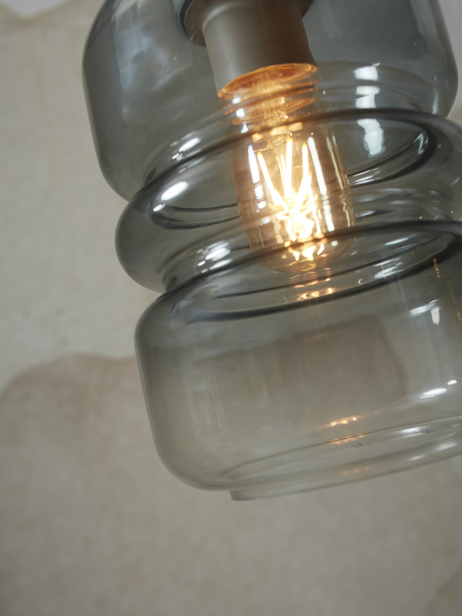 its about RoMi Hanglamp 'Verona' 15cm, kleur Lichtgrijs