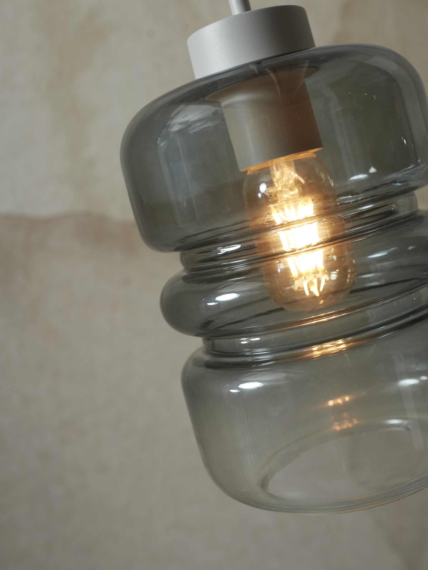 its about RoMi Hanglamp 'Verona' 15cm, kleur Lichtgrijs