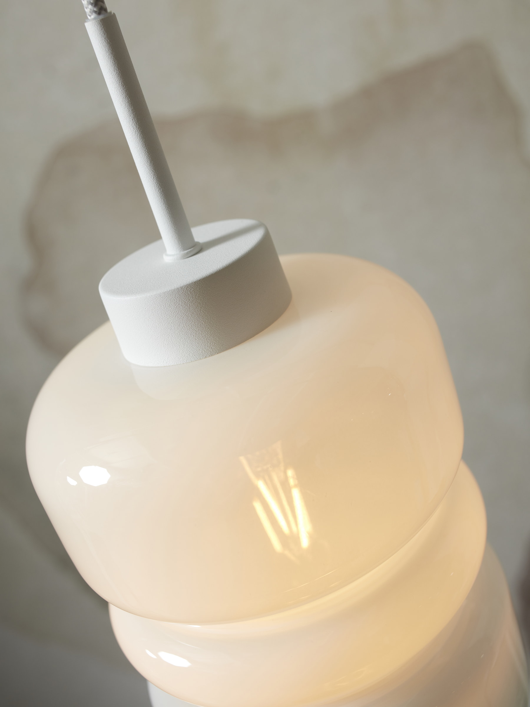 its about RoMi Hanglamp 'Verona' 15cm, kleur Wit