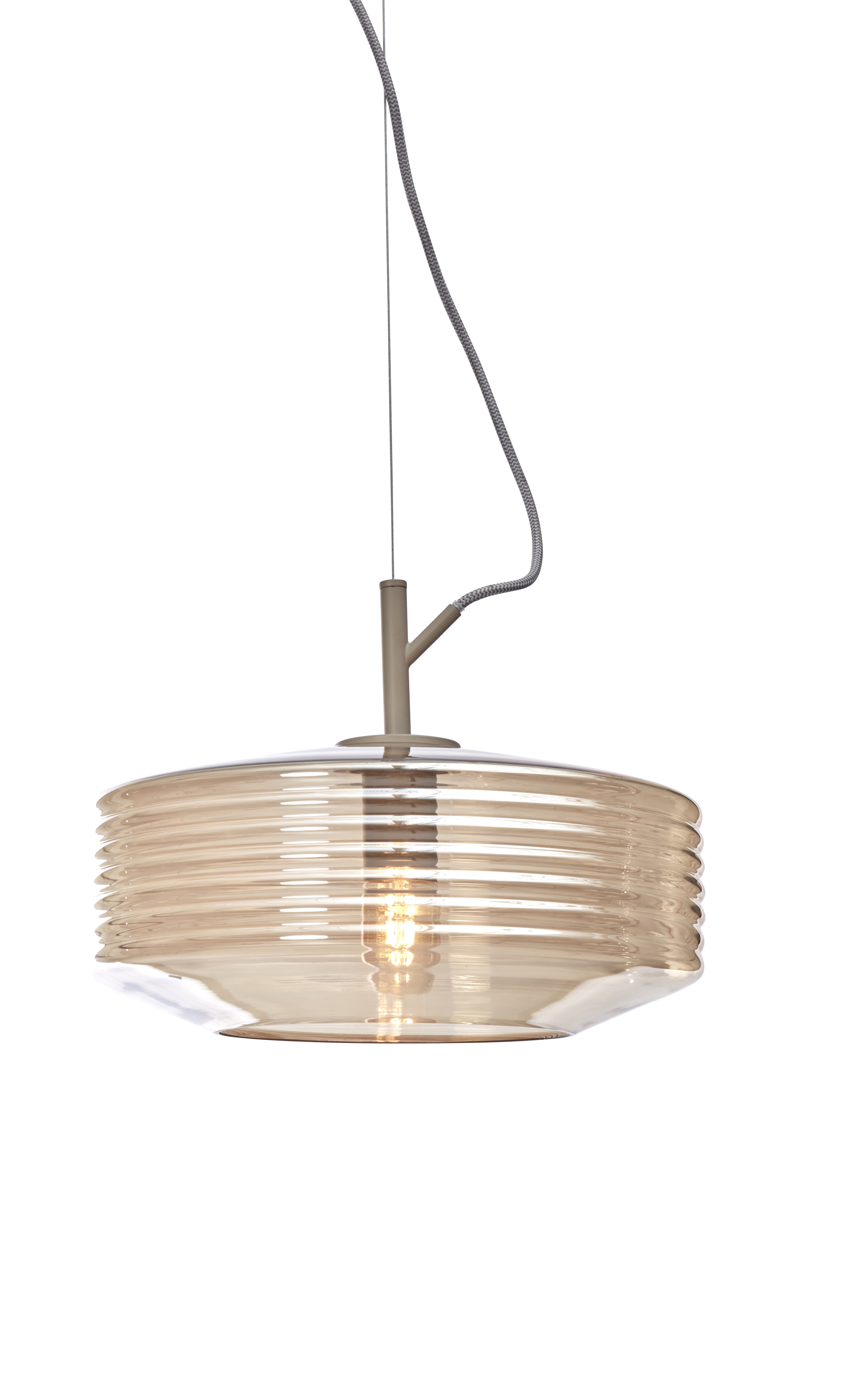 its about RoMi Hanglamp 'Verona' 35cm, kleur Amber
