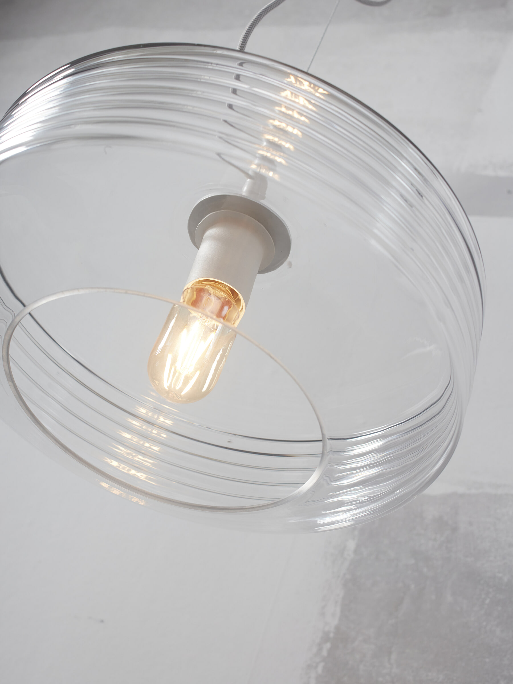 its about RoMi Hanglamp 'Verona' 35cm, kleur Transparant