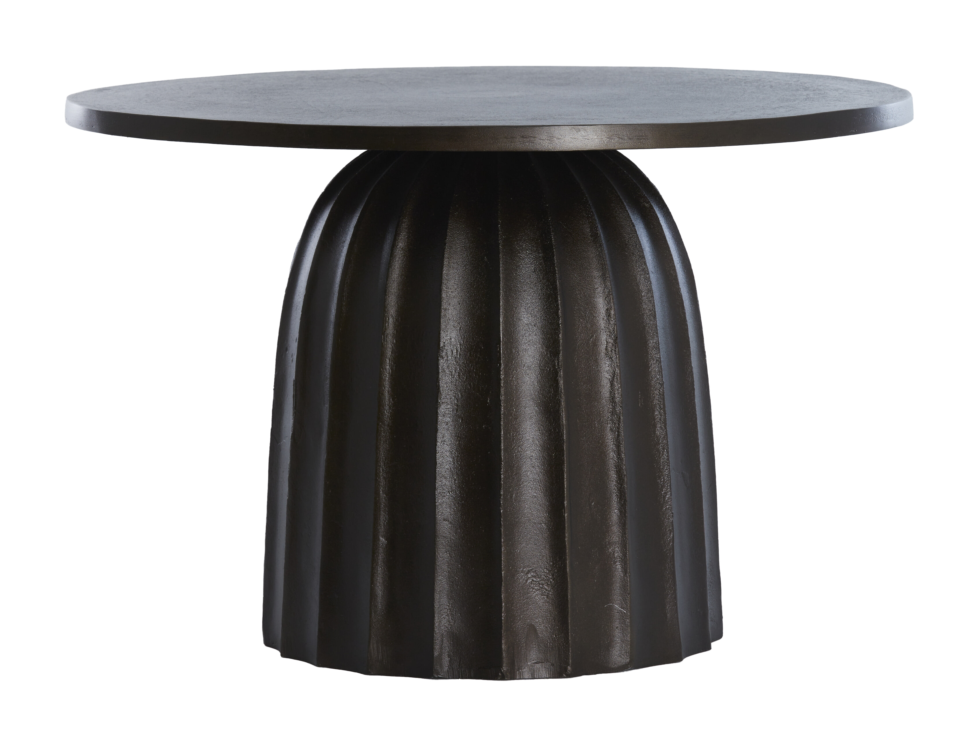 Light & Living Ronde Bijzettafel Veglia 60cm - Donkerbruin